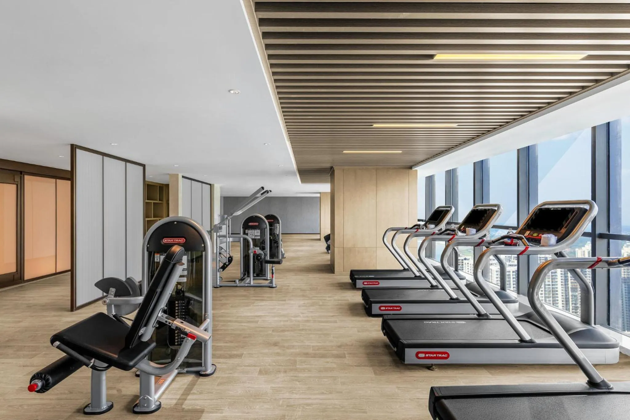 Fitness centre/facilities in Holiday Inn Express Changsha Development Zone by IHG