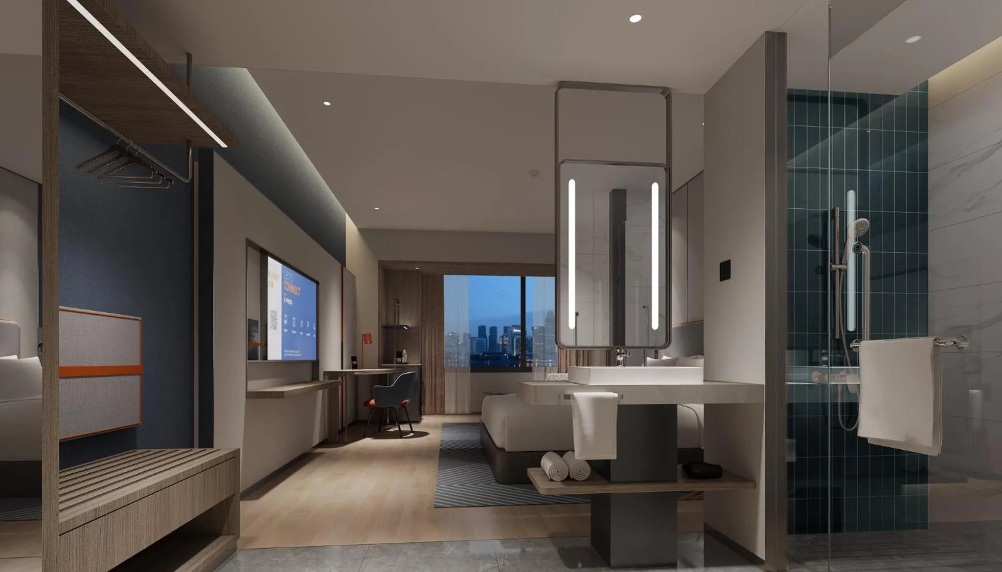 Photo of the whole room in Holiday Inn Express Changsha Development Zone by IHG