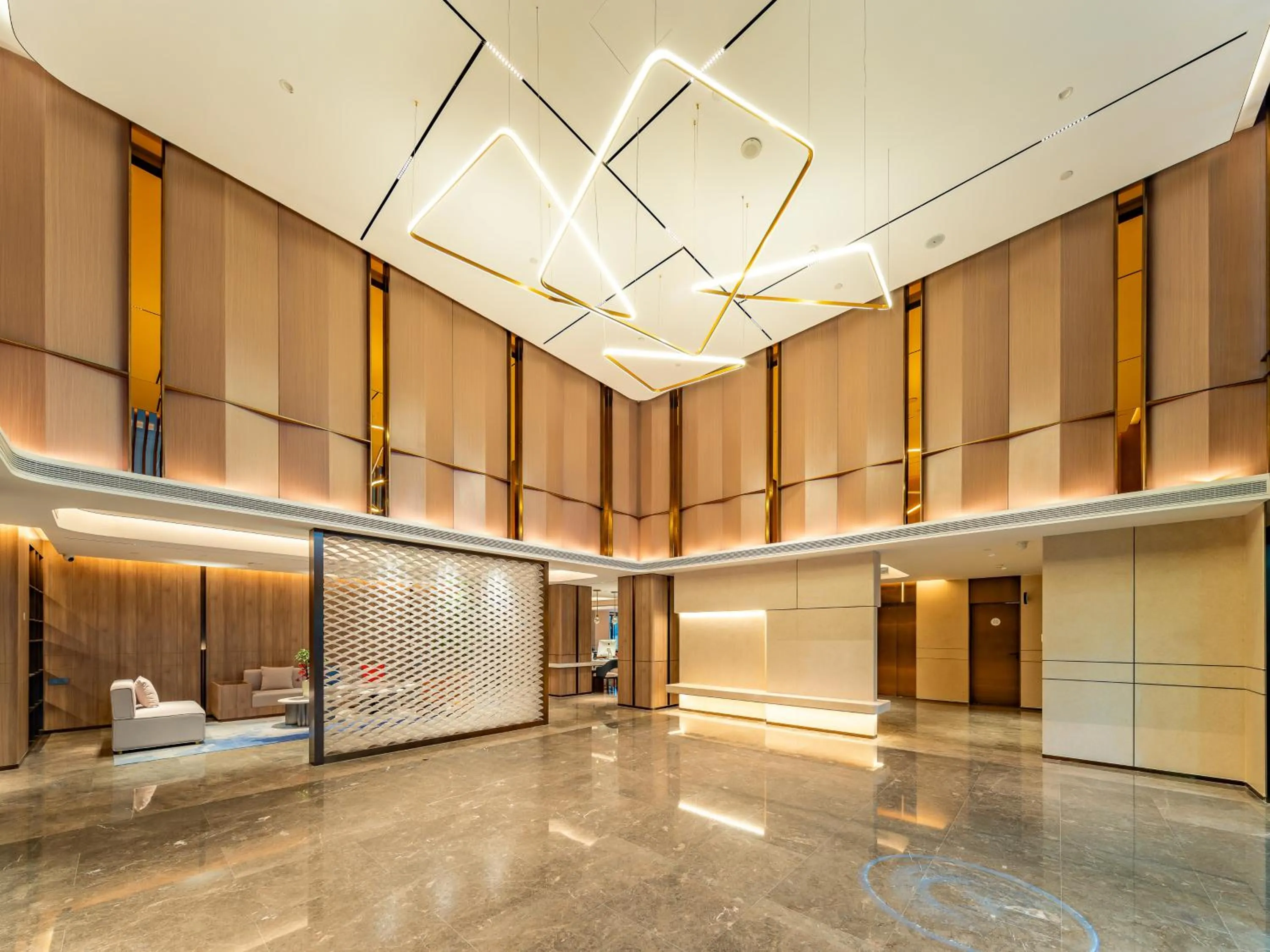 Seating area in Holiday Inn Express Hefei FTZ by IHG