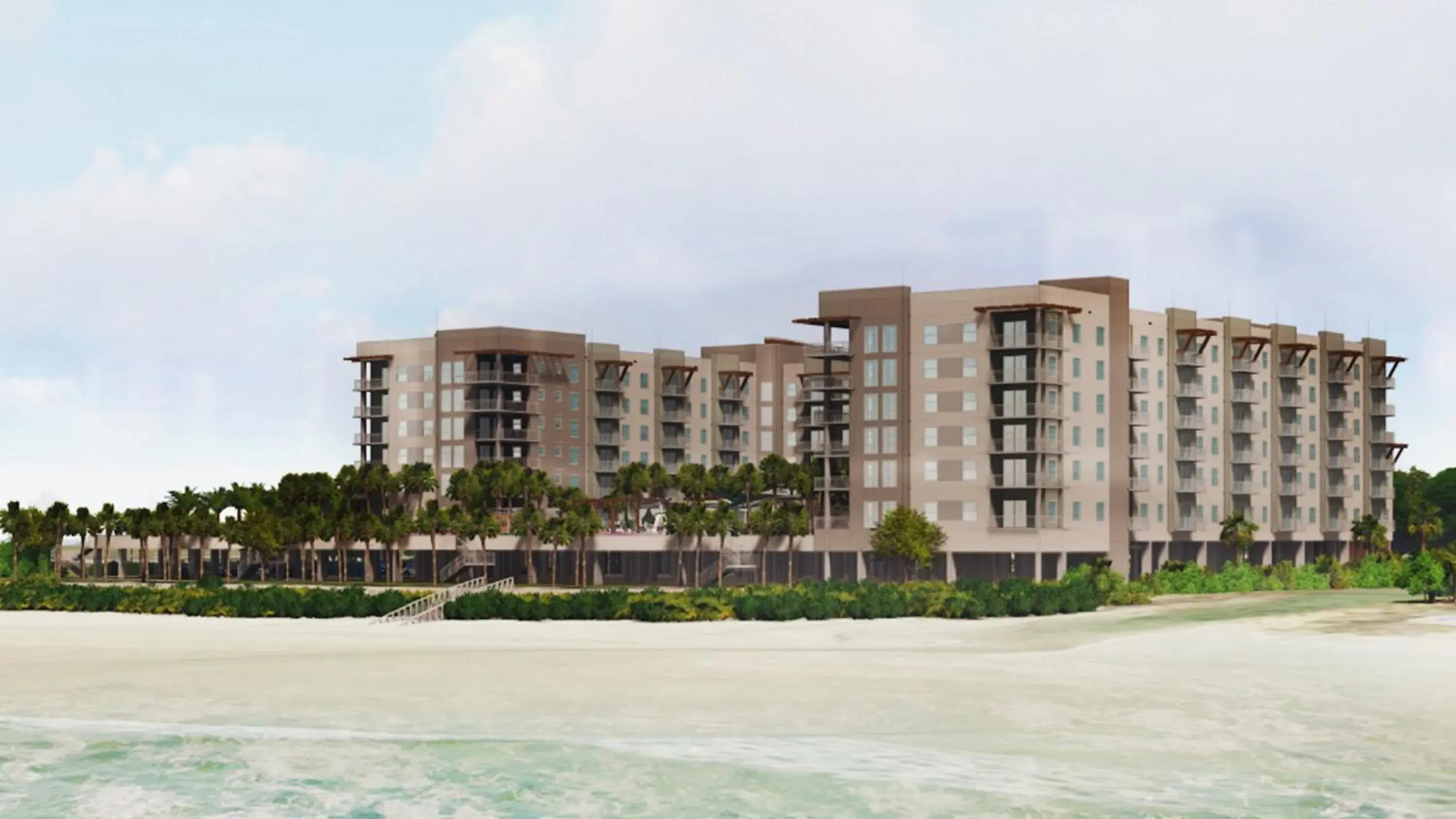 Property building in Holiday Inn Club Vacations Myrtle Beach Oceanfront Property building in Holiday Inn Club Vacations Myrtle Beach Oceanfront