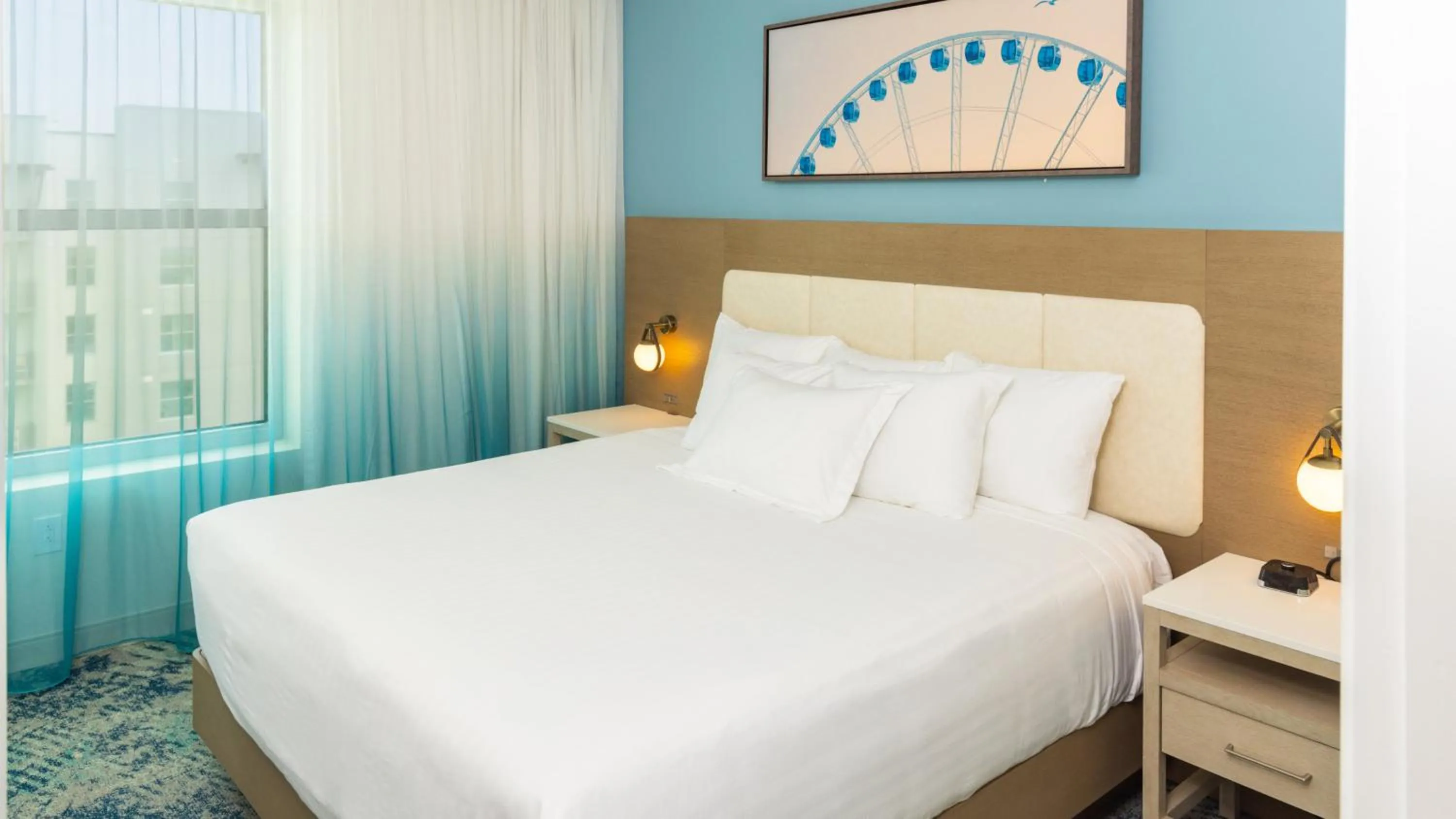 Photo of the whole room, Bed in Holiday Inn Club Vacations Myrtle Beach Oceanfront