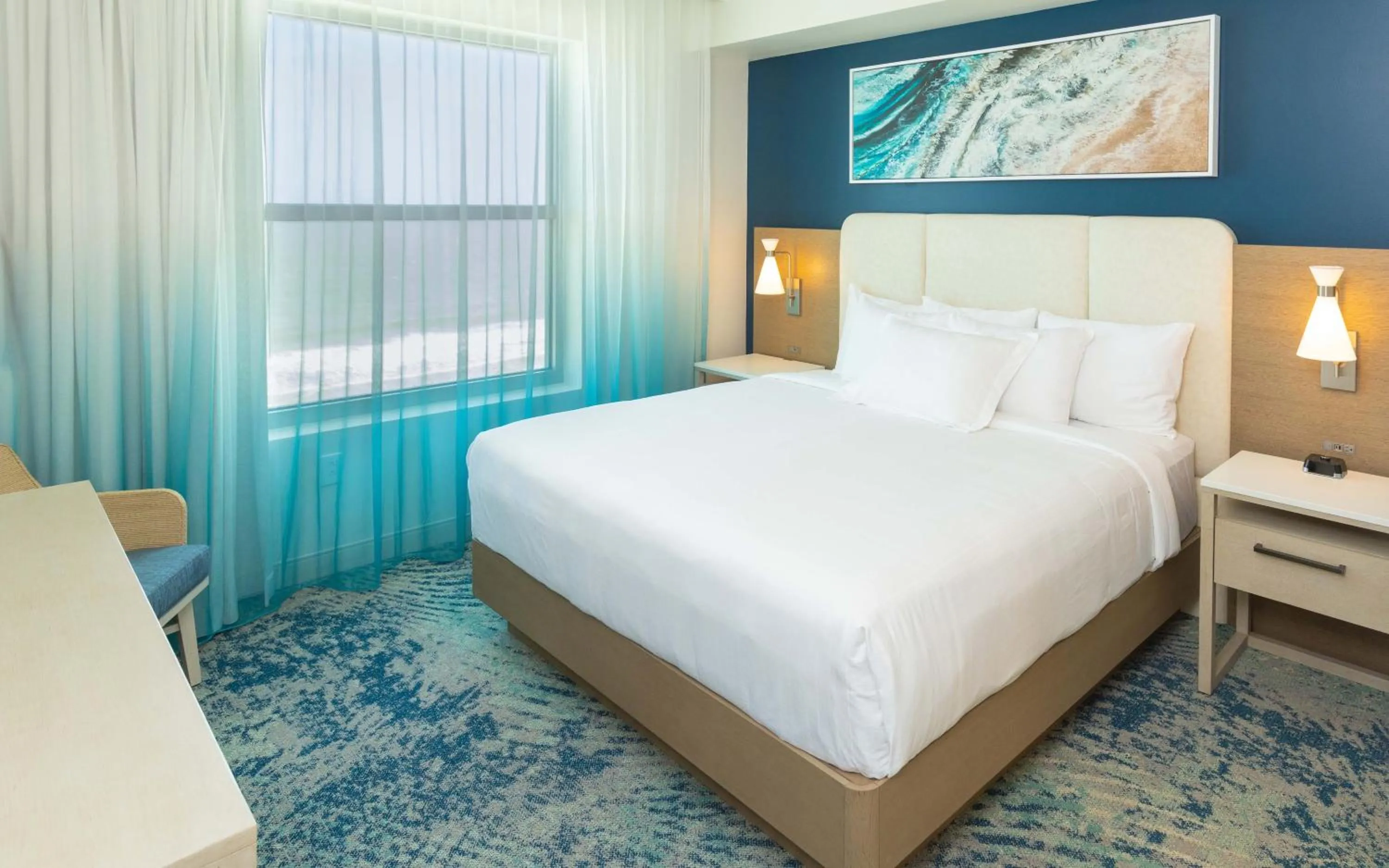 Bed in Holiday Inn Club Vacations Myrtle Beach Oceanfront