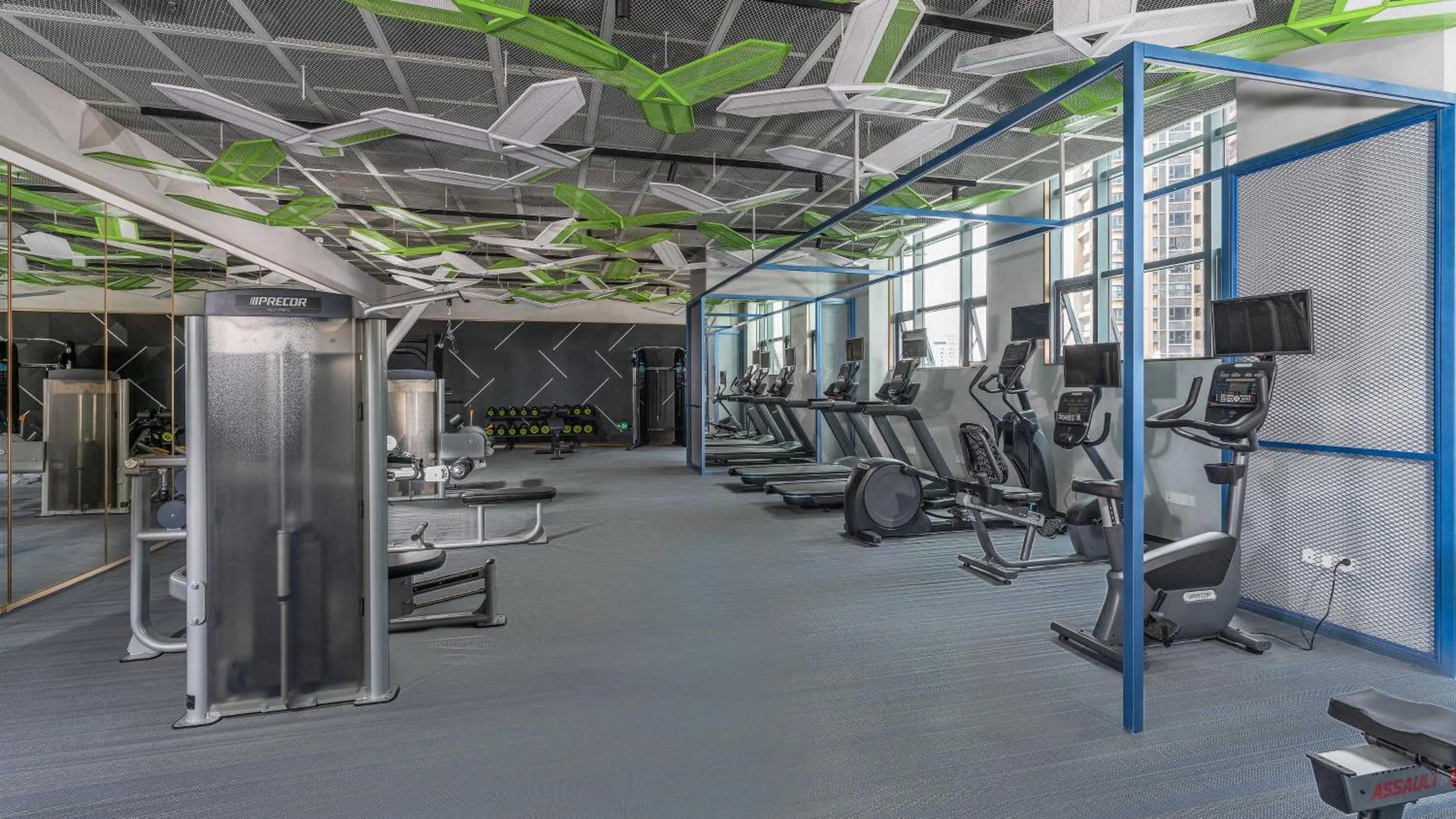 Fitness centre/facilities in EVEN Hotel Zhongshan City Center by IHG