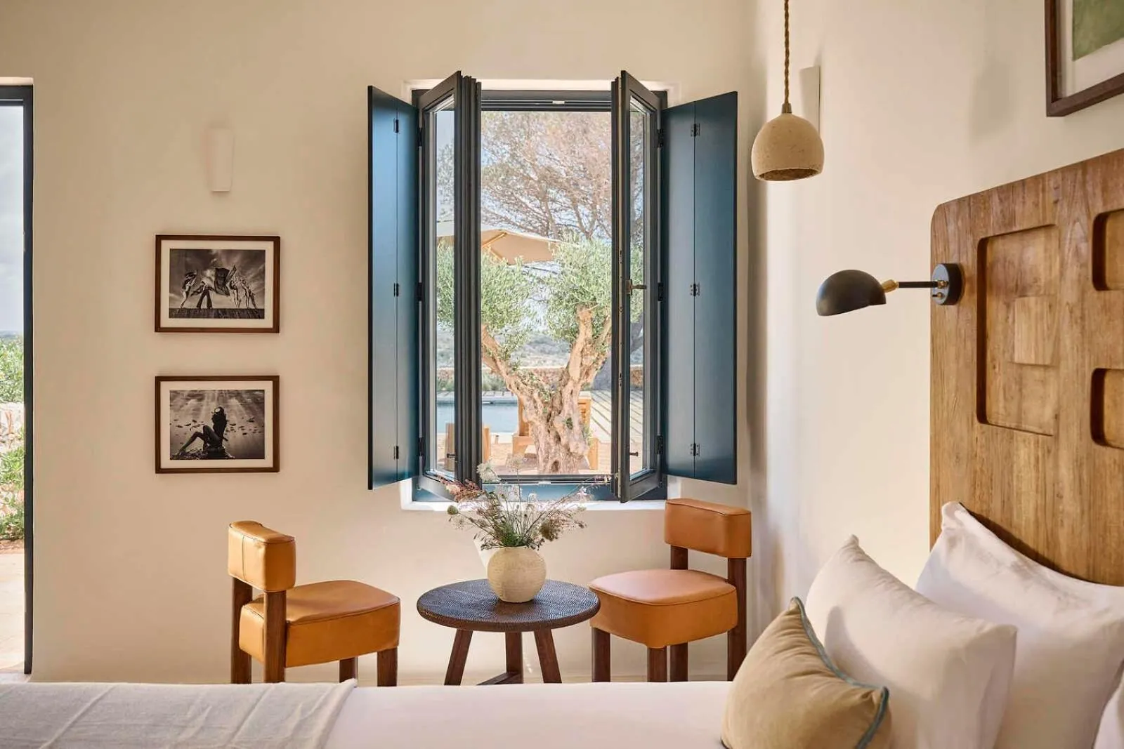 Decorative detail in CAP Menorca Relais & Chateaux