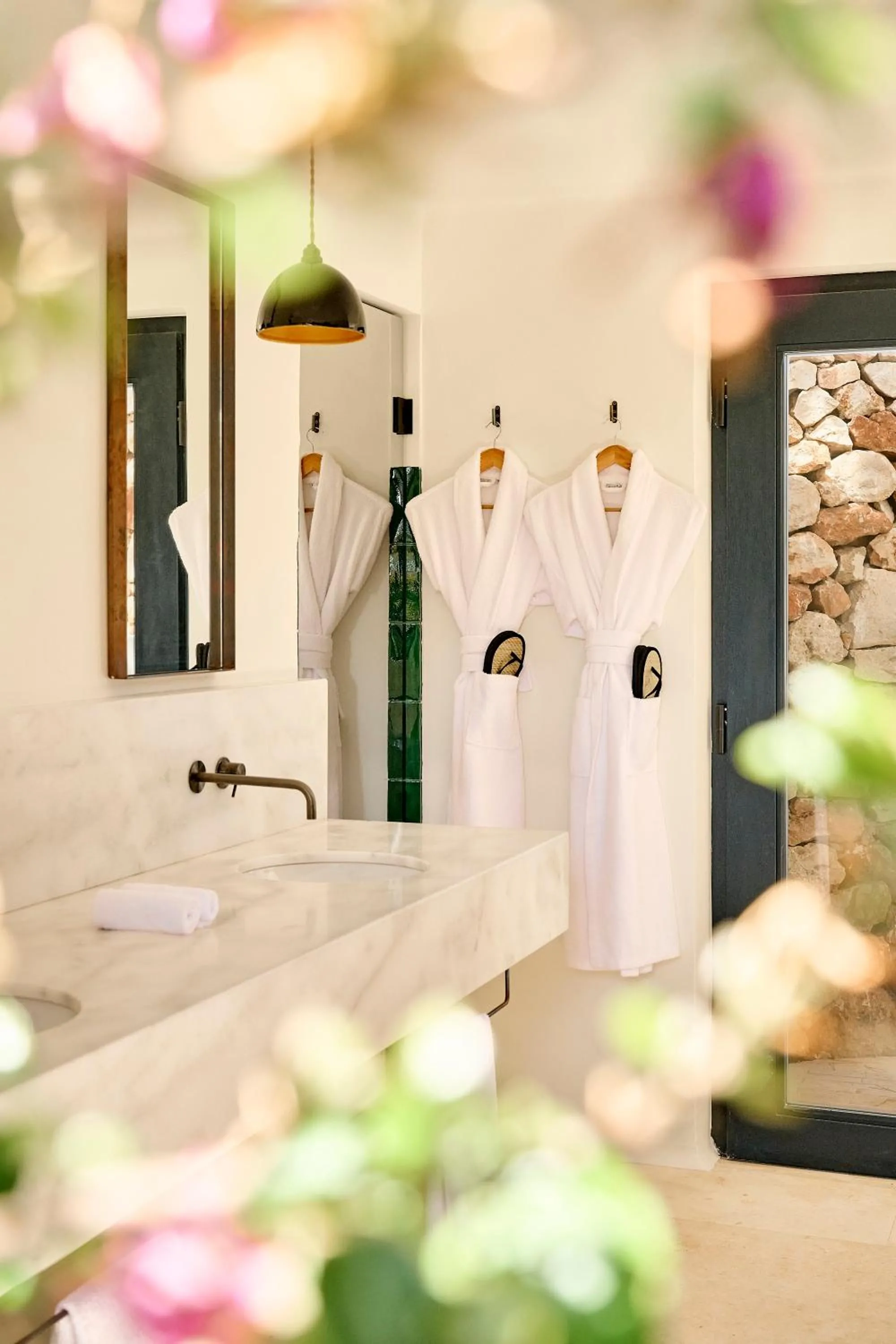 Decorative detail, Bed in CAP Menorca Relais & Chateaux