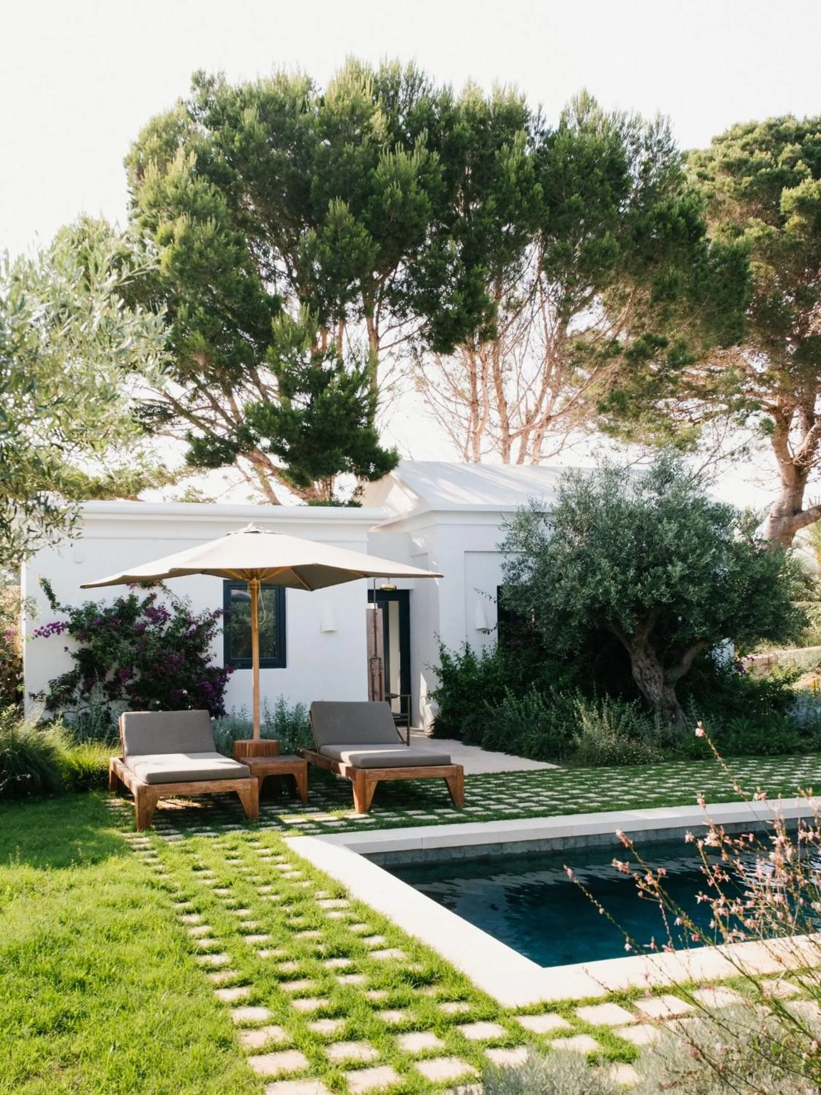 Swimming pool in CAP Menorca Relais & Chateaux