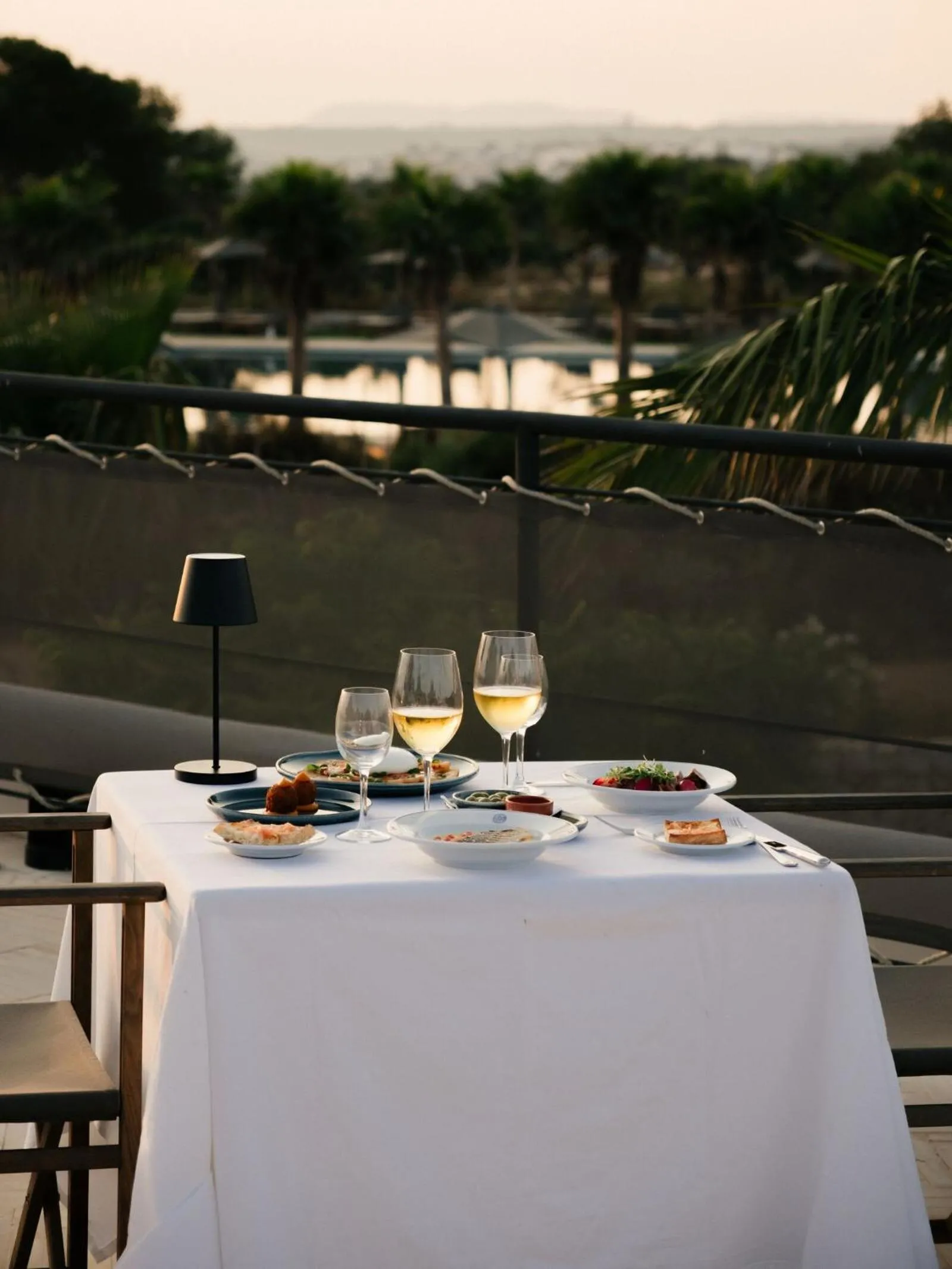 Dining area in CAP Menorca Relais & Chateaux