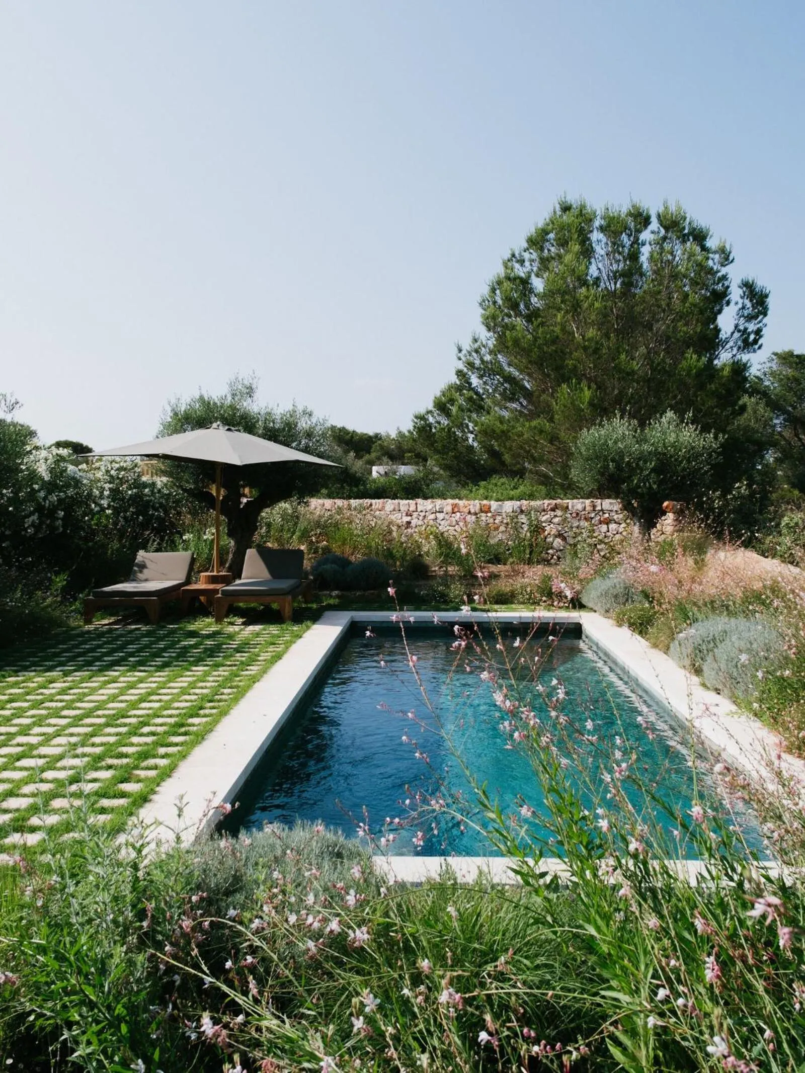 Swimming pool in CAP Menorca Relais & Chateaux
