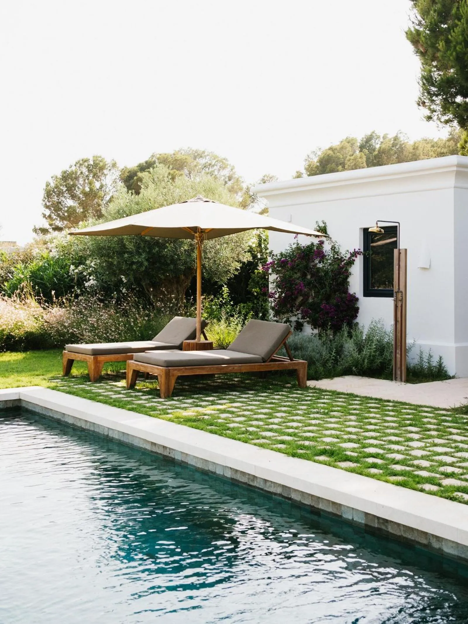 Swimming pool in CAP Menorca Relais & Chateaux