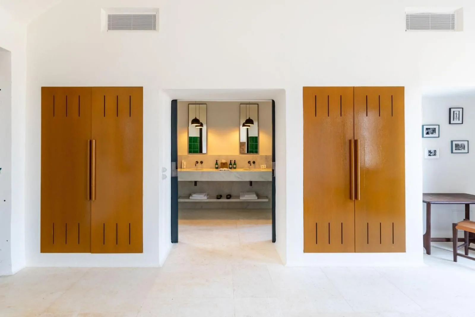 Decorative detail in CAP Menorca Relais & Chateaux