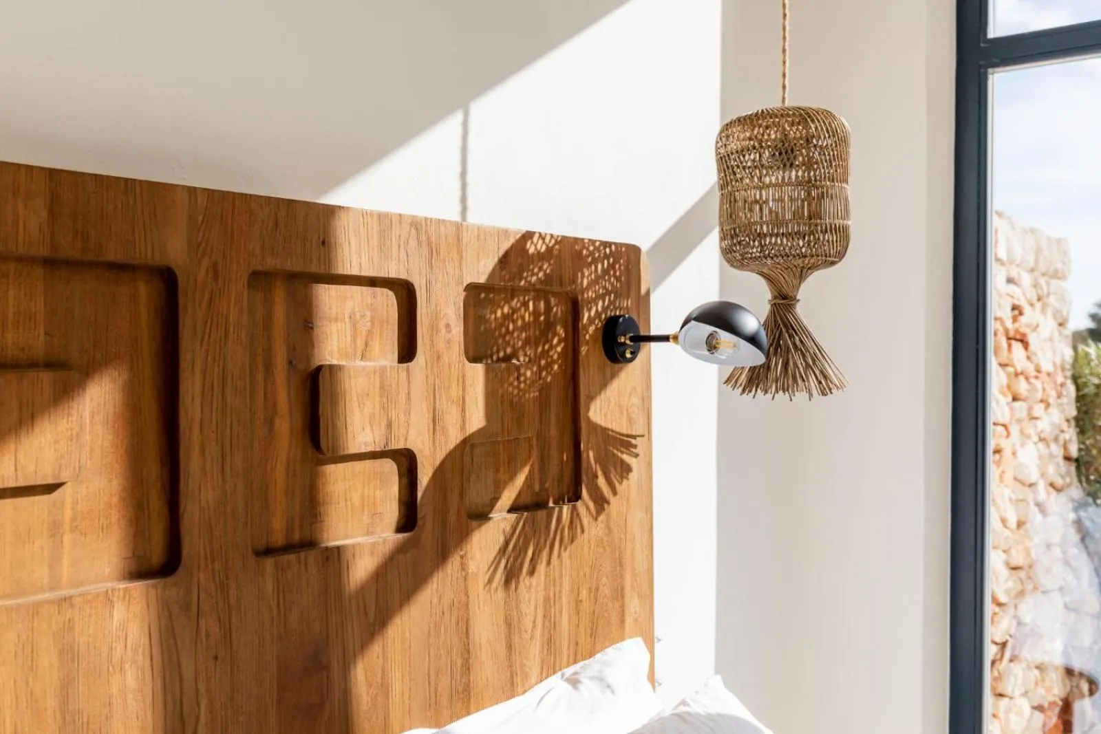 Decorative detail in CAP Menorca Relais & Chateaux