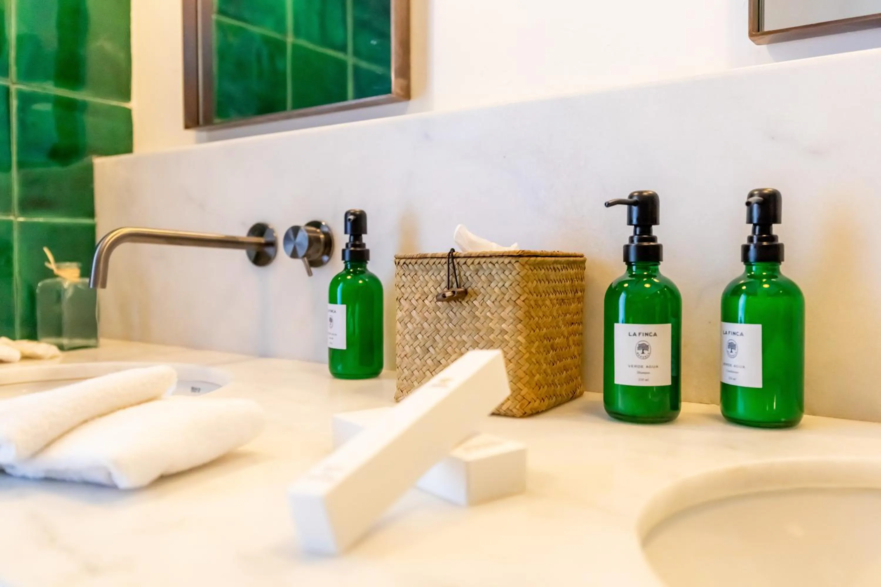 Bathroom in CAP Menorca Relais & Chateaux