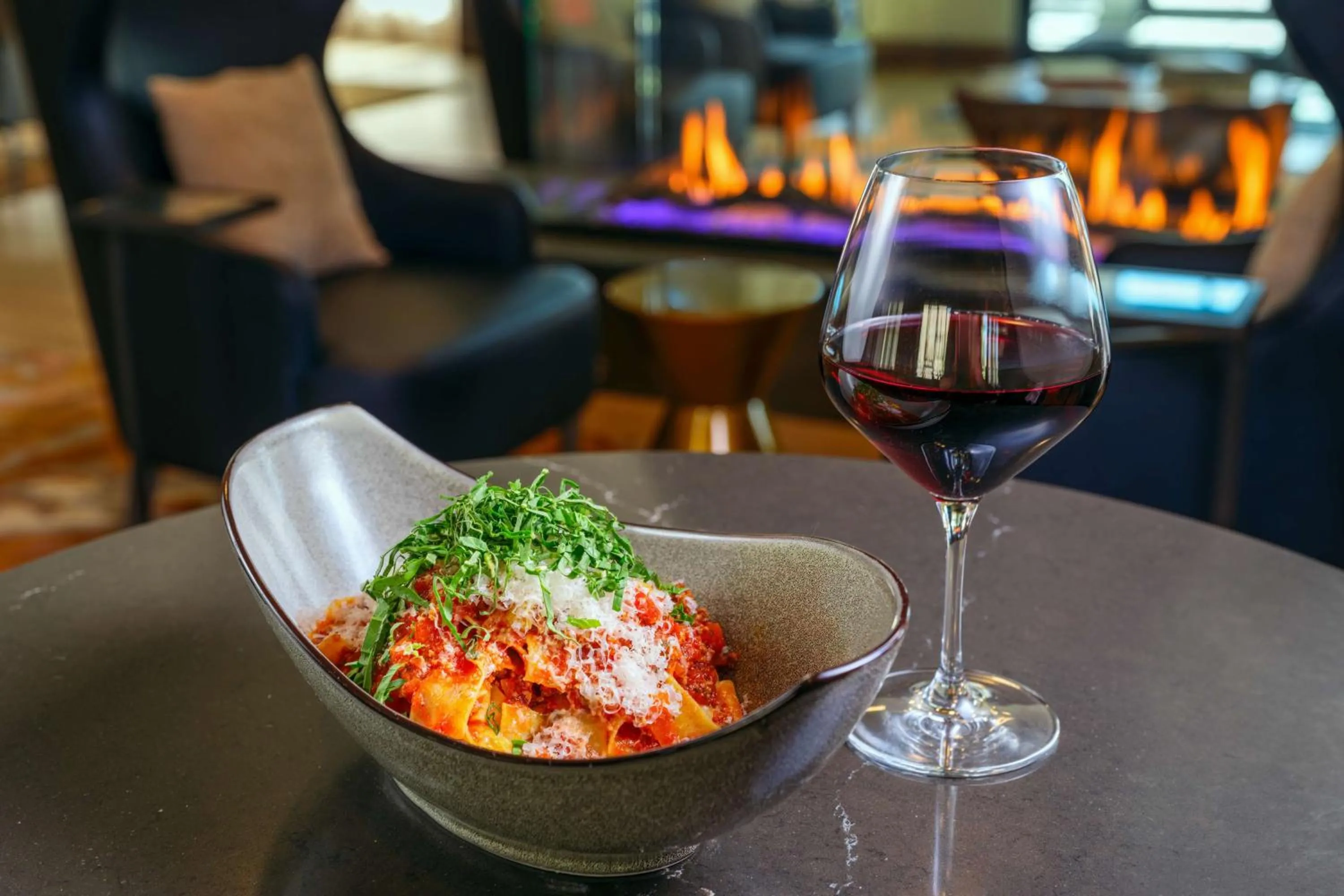 Restaurant/places to eat in The Hoffmann Hotel Basalt Aspen Tapestry Collection Hilton