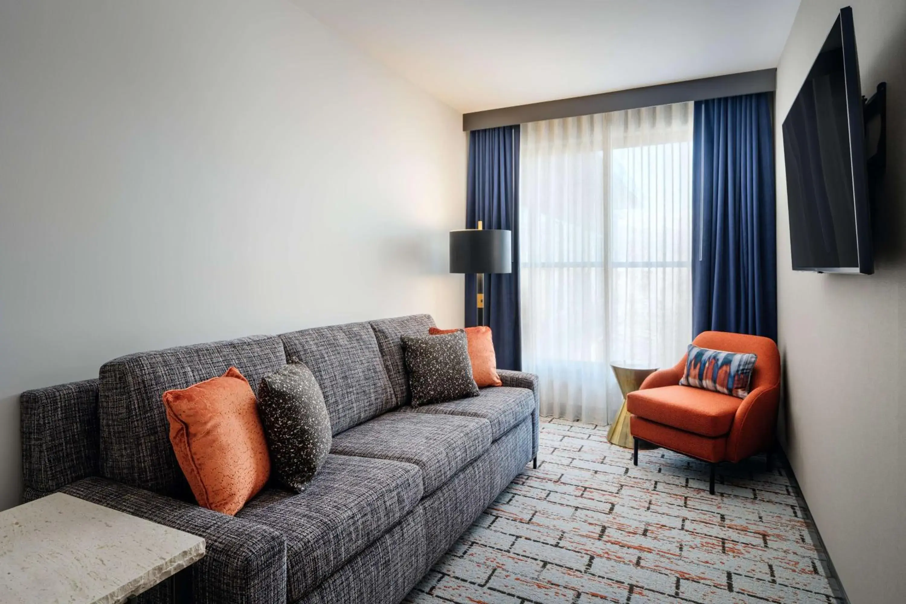 Living room in The Hoffmann Hotel Basalt Aspen Tapestry Collection Hilton Living room in The Hoffmann Hotel Basalt Aspen Tapestry Collection Hilton