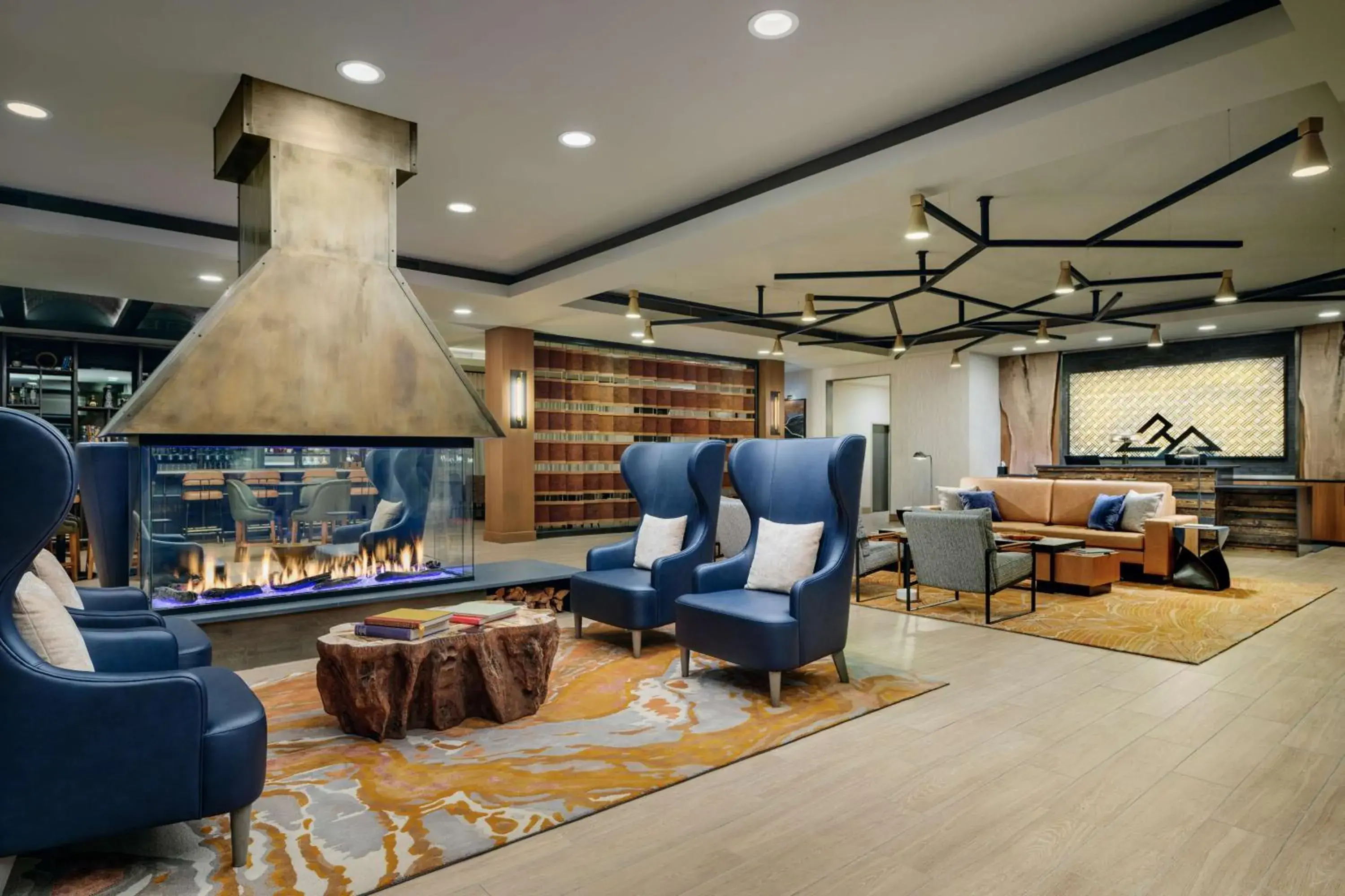 Lobby or reception in The Hoffmann Hotel Basalt Aspen Tapestry Collection Hilton Lobby or reception in The Hoffmann Hotel Basalt Aspen Tapestry Collection Hilton