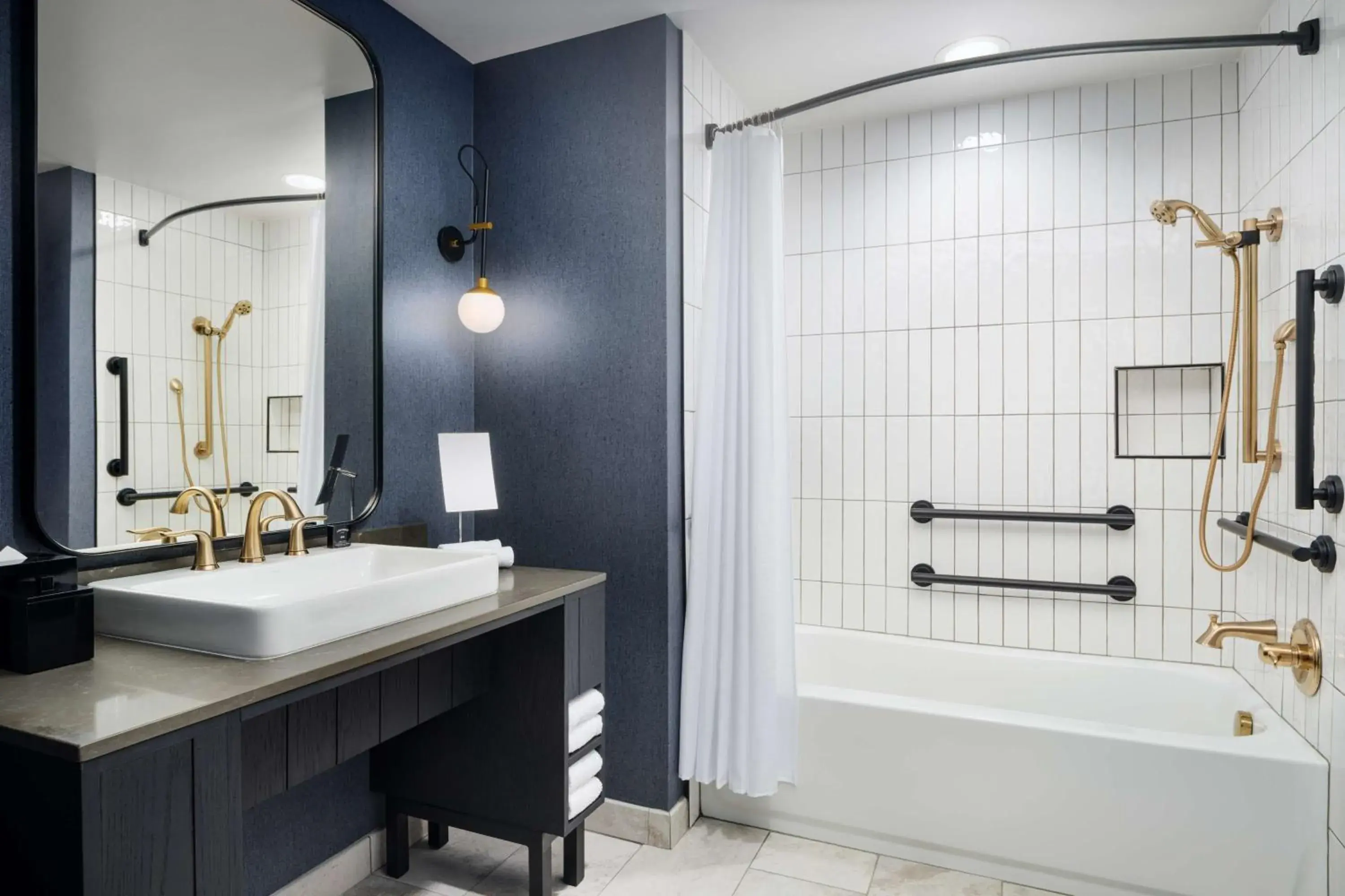 Bathroom in The Hoffmann Hotel Basalt Aspen Tapestry Collection Hilton Bathroom in The Hoffmann Hotel Basalt Aspen Tapestry Collection Hilton
