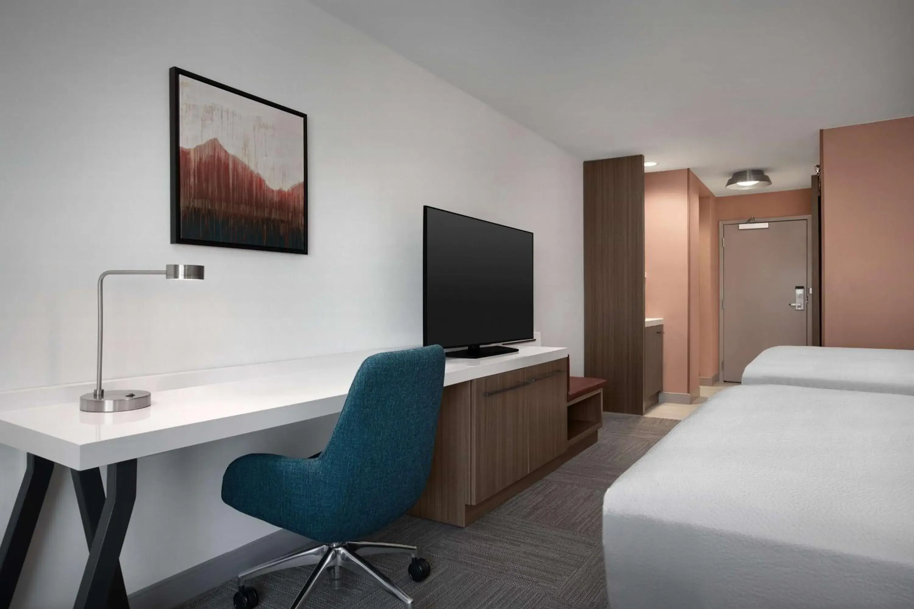 Bedroom, Bed in Hilton Garden Inn Denver Airport Tower Road Bedroom, Bed in Hilton Garden Inn Denver Airport Tower Road