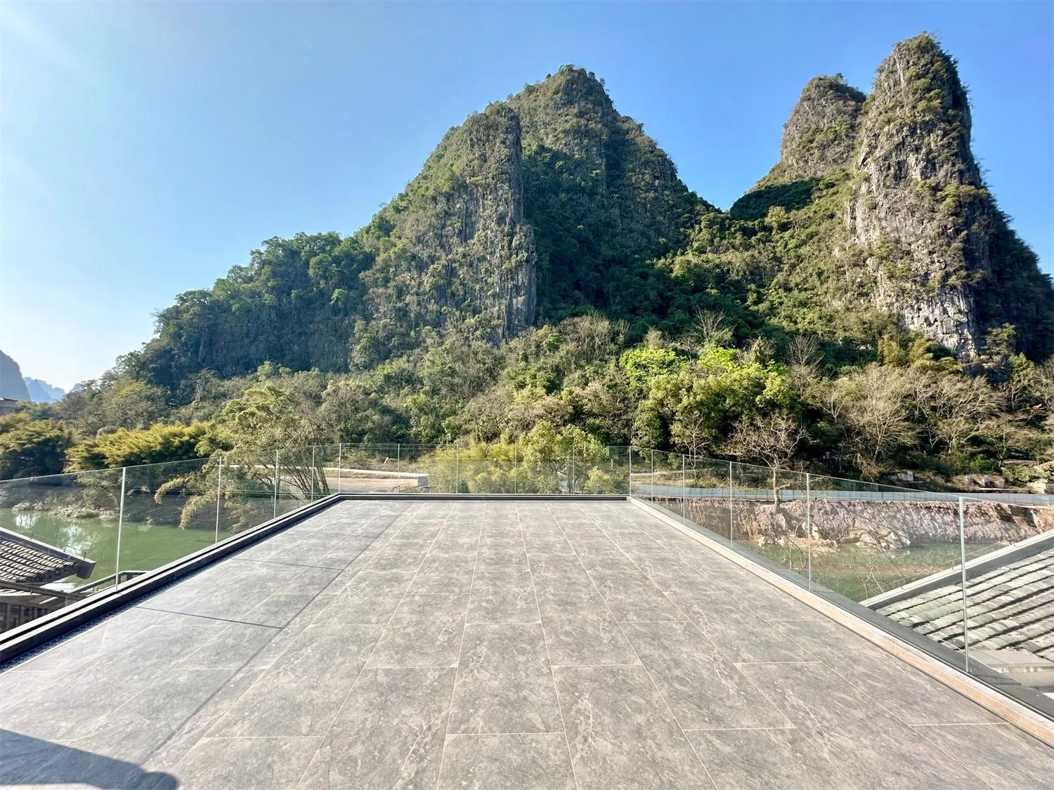 Balcony/Terrace in Hilton Garden Inn Guilin Yangshuo