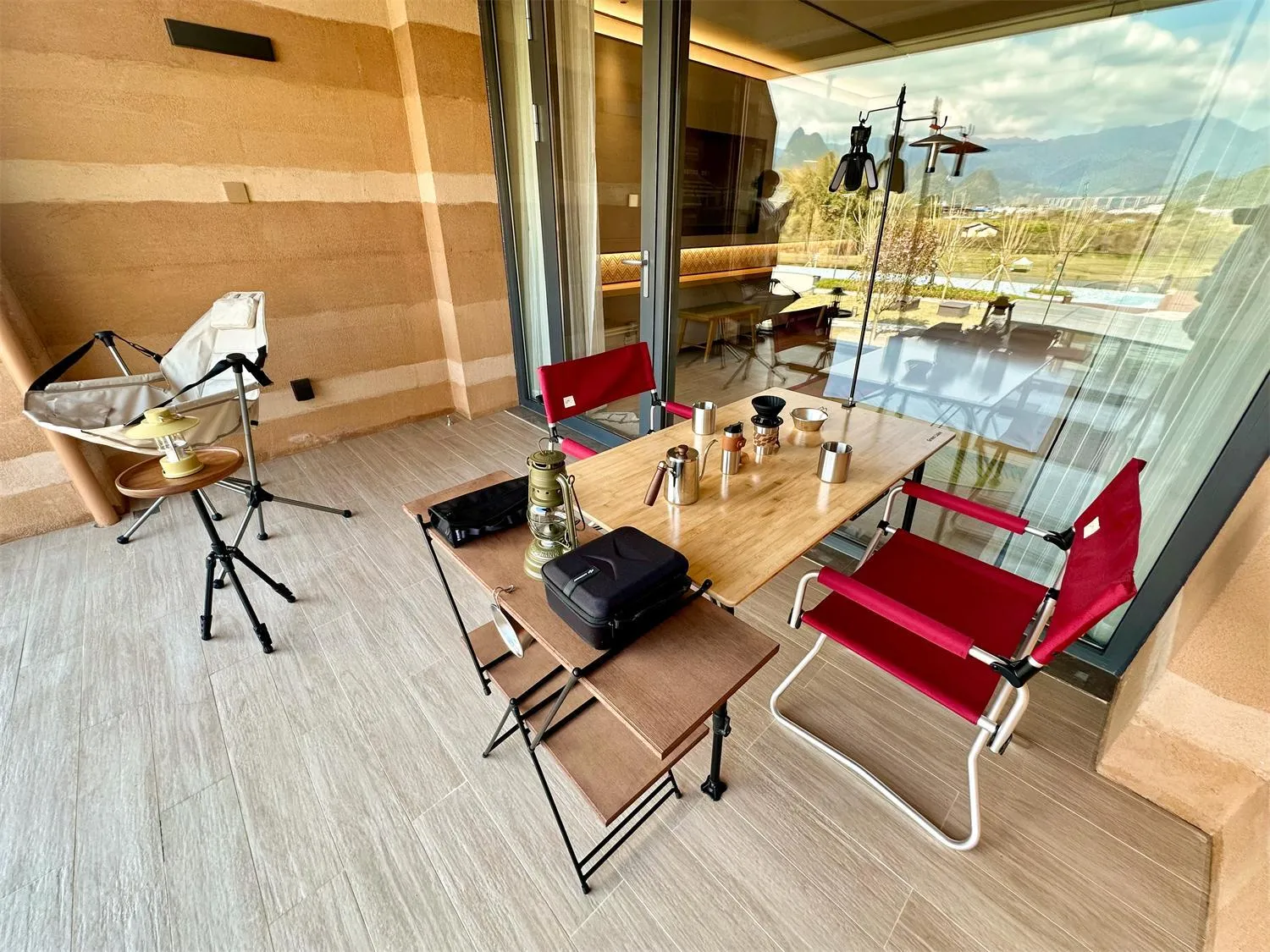 Balcony/Terrace in Hilton Garden Inn Guilin Yangshuo