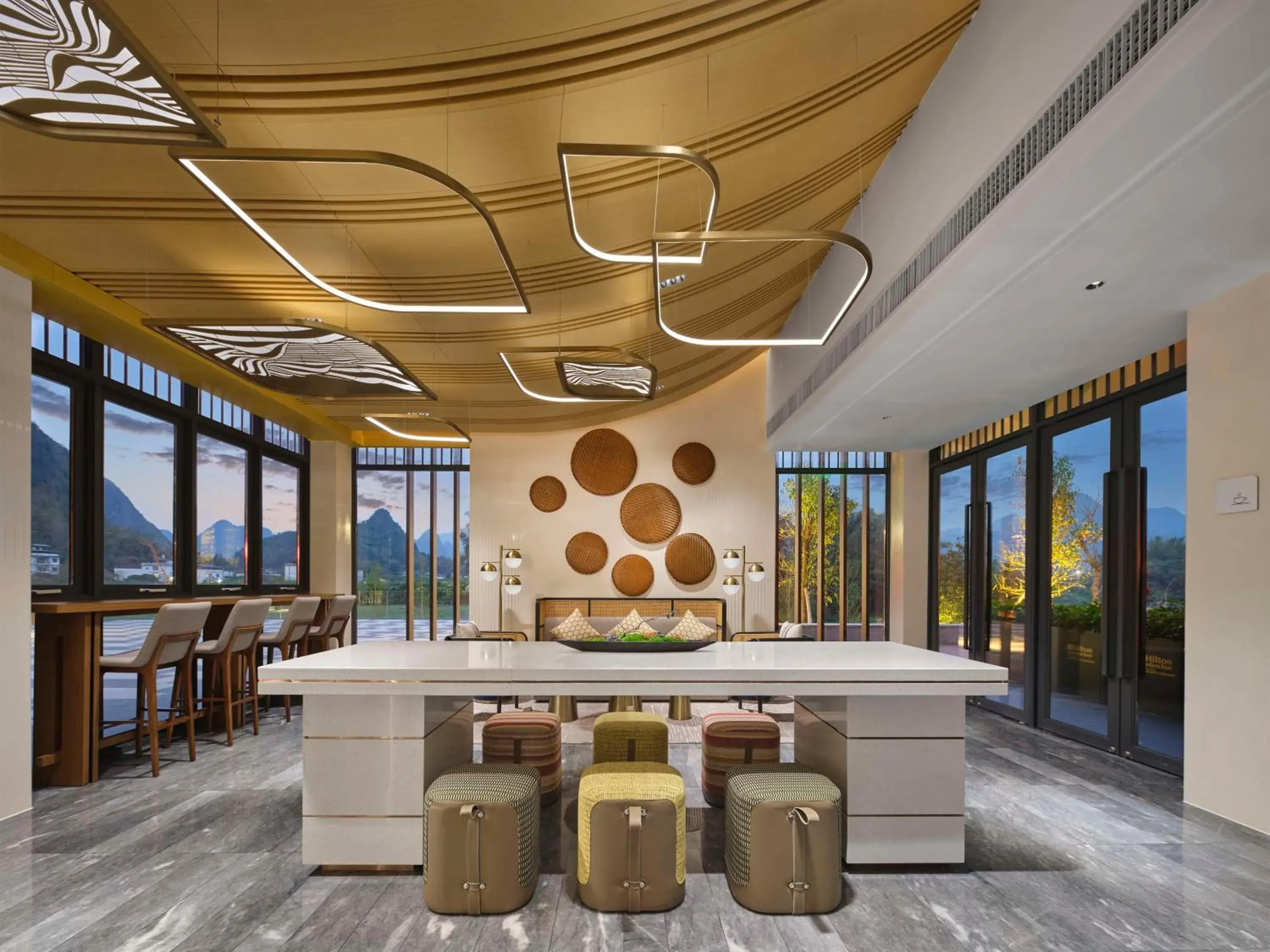 Communal lounge/ TV room in Hilton Garden Inn Guilin Yangshuo Communal lounge/ TV room in Hilton Garden Inn Guilin Yangshuo