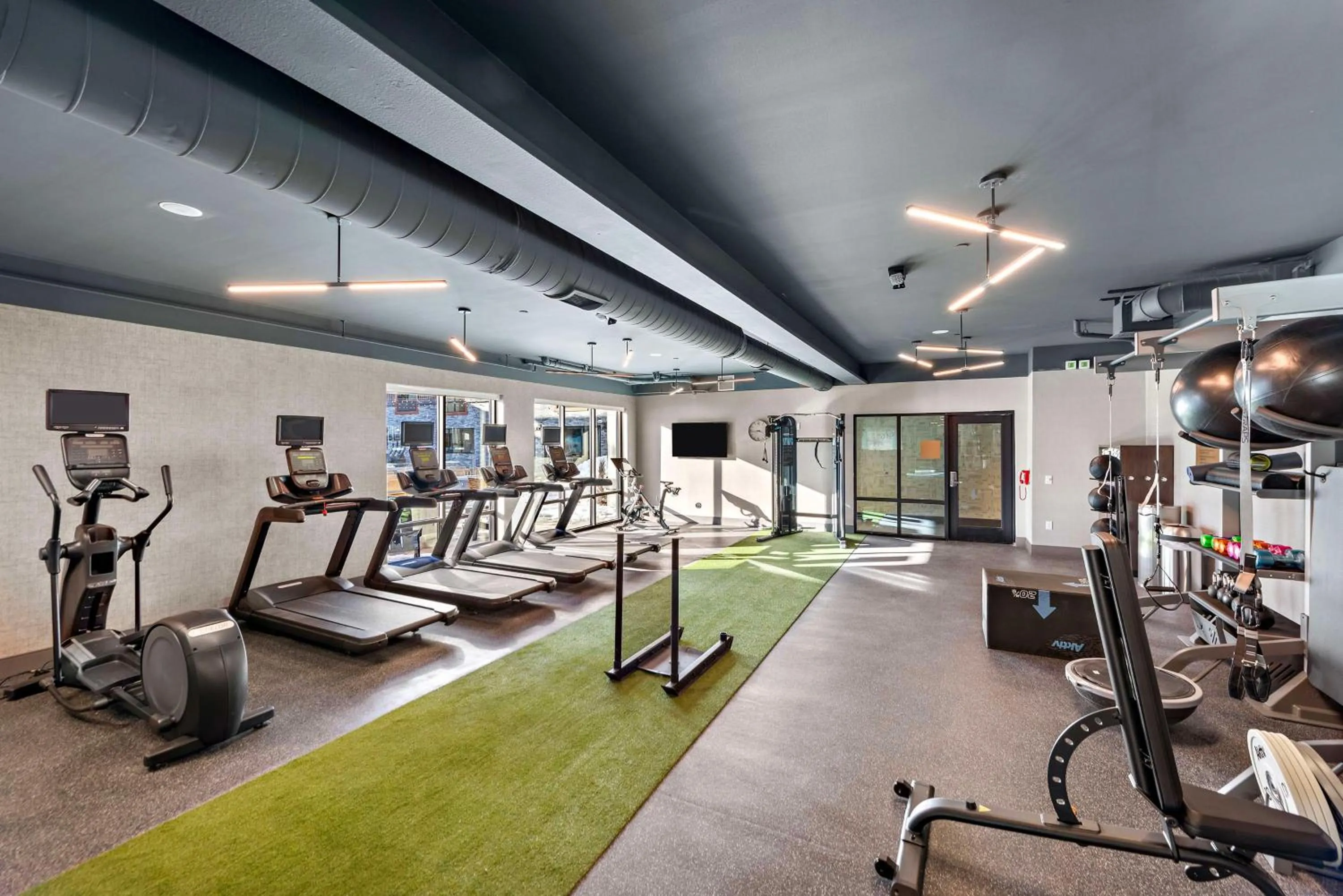Fitness centre/facilities in Hampton Inn Big Bear Lake