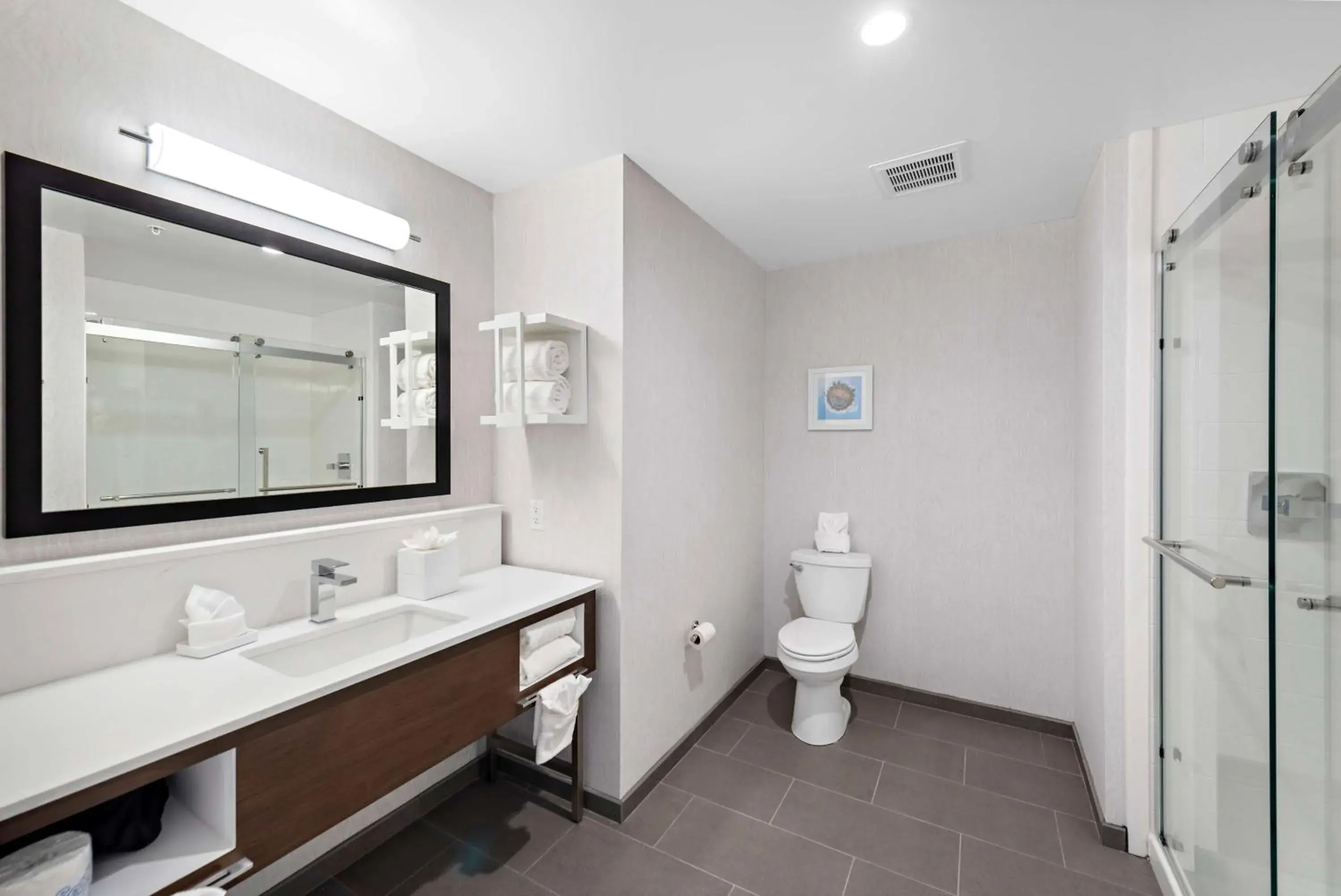 Bathroom in Hampton Inn Big Bear Lake Bathroom in Hampton Inn Big Bear Lake