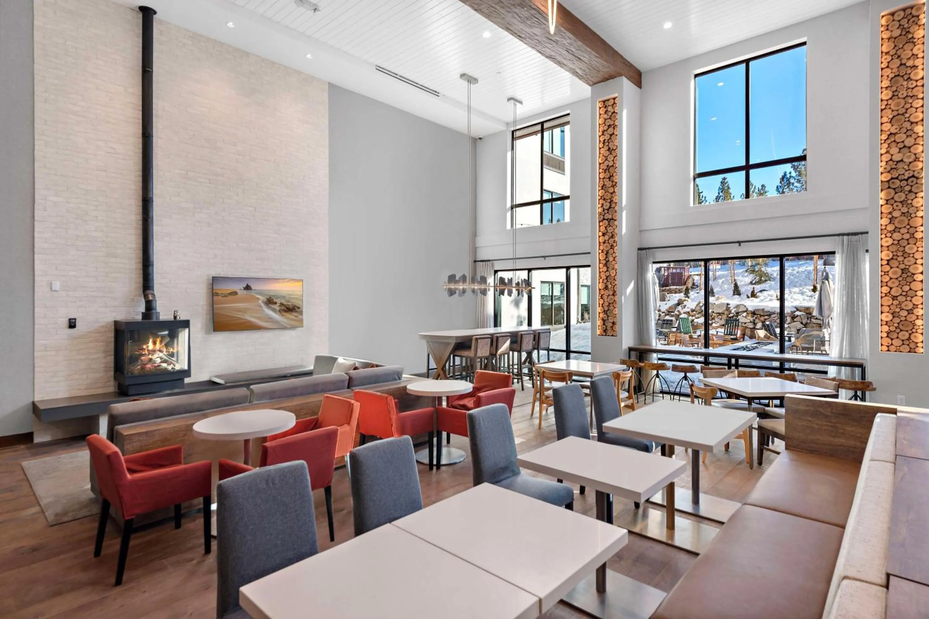 Breakfast in Hampton Inn Big Bear Lake