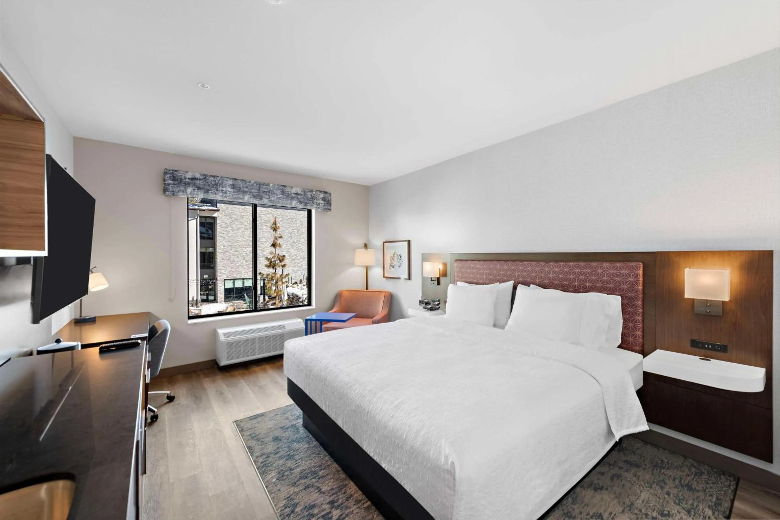 Bedroom, Bed in Hampton Inn Big Bear Lake