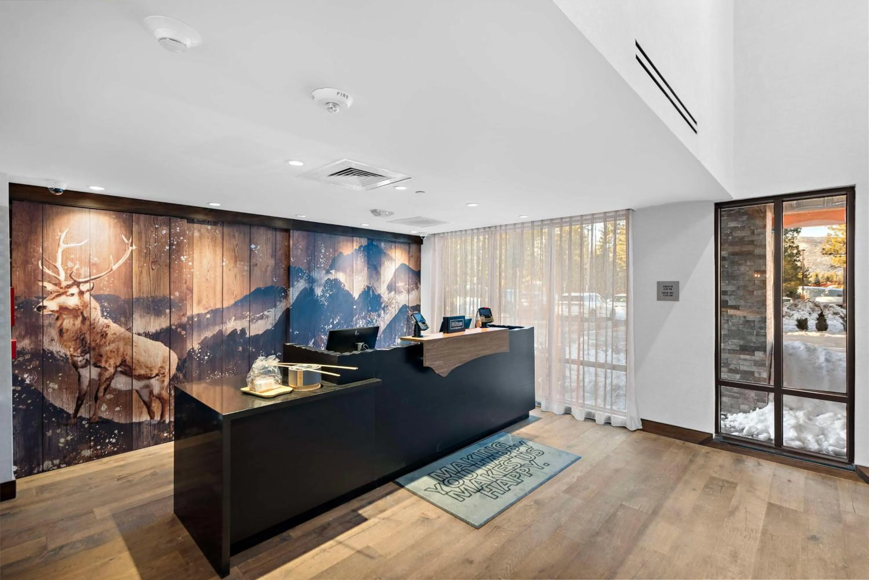 Lobby or reception in Home2 Suites By Hilton Big Bear Lake