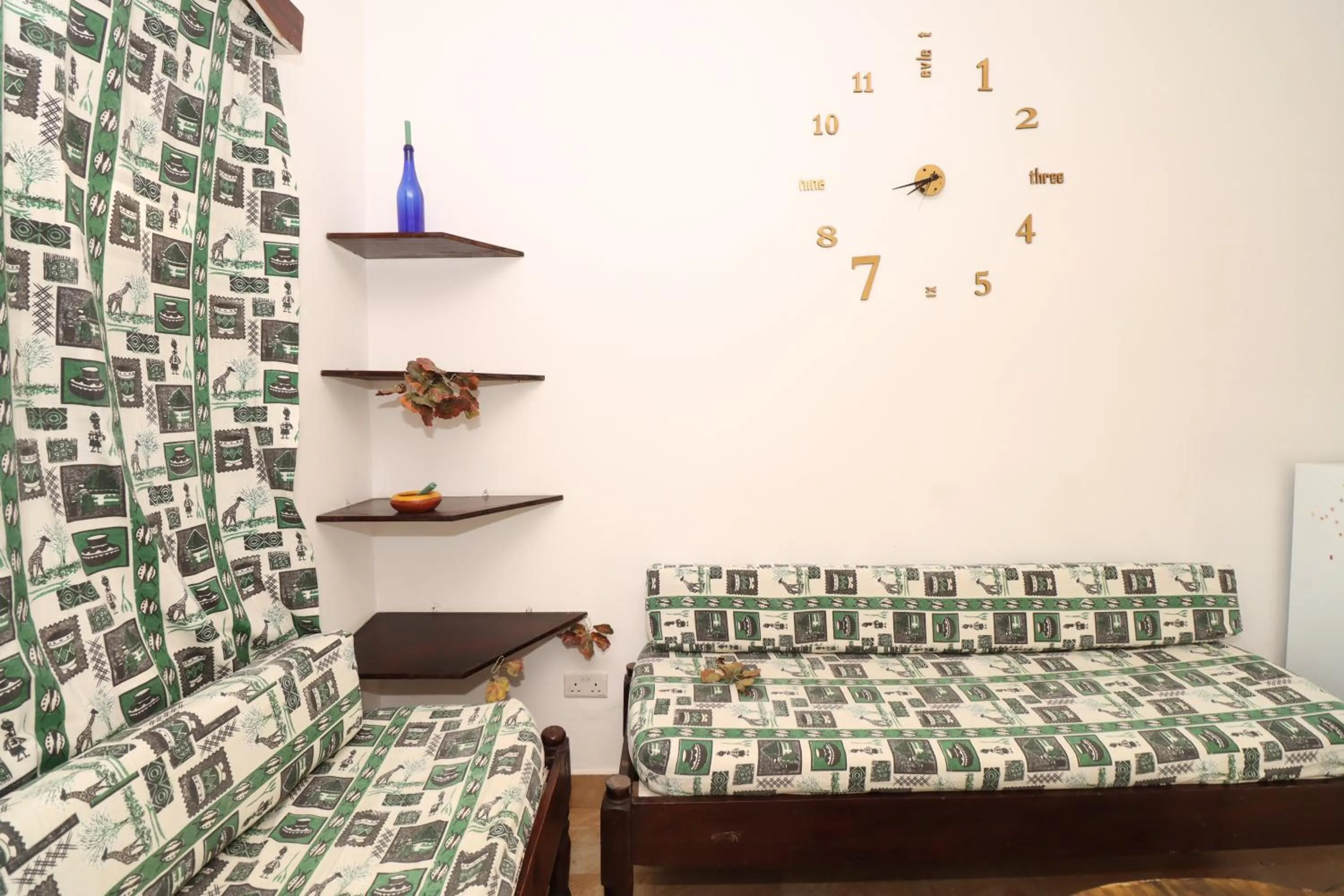 Bed in Makuti Villas Resort