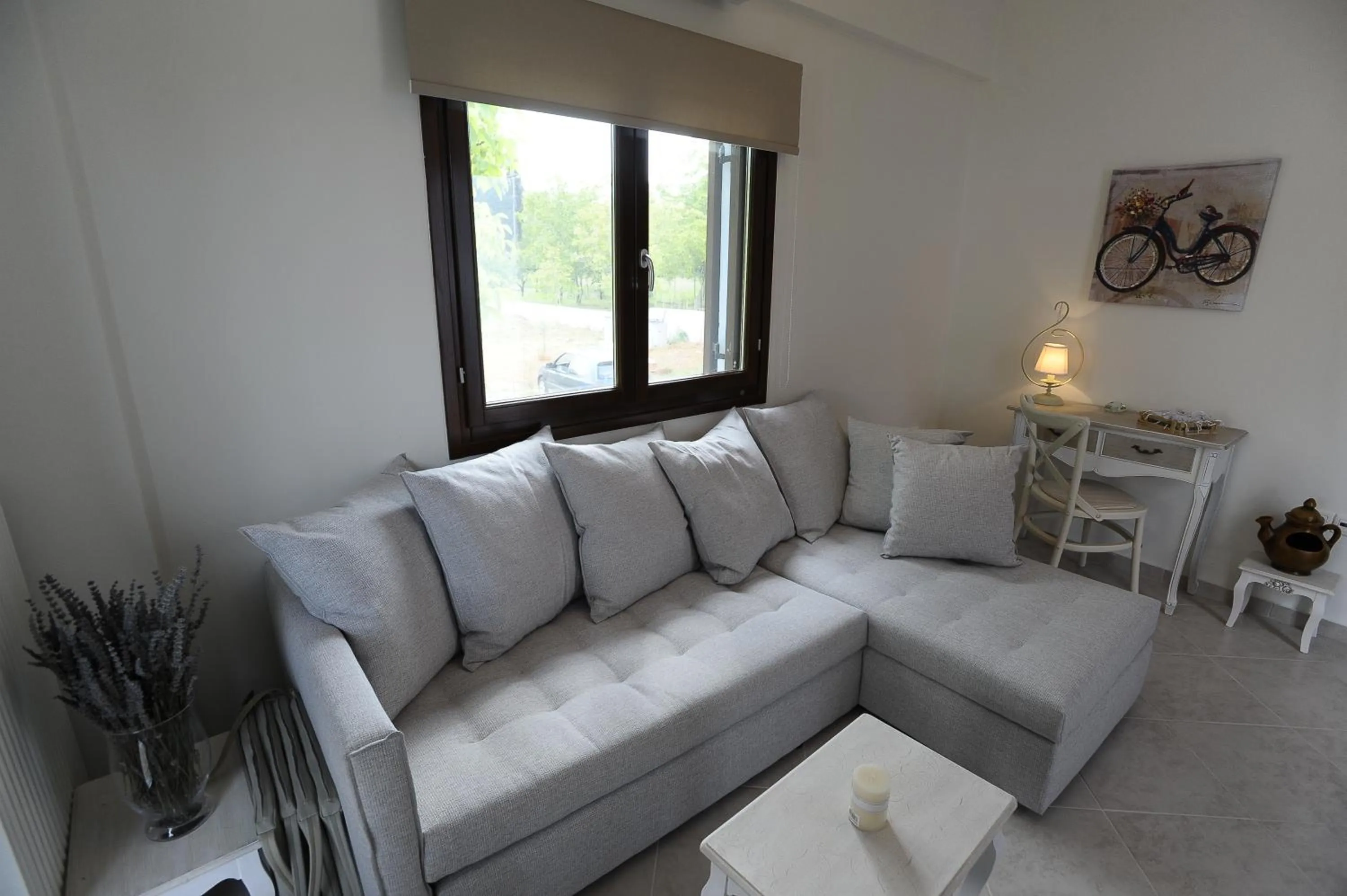 Seating area in Levantes Villas