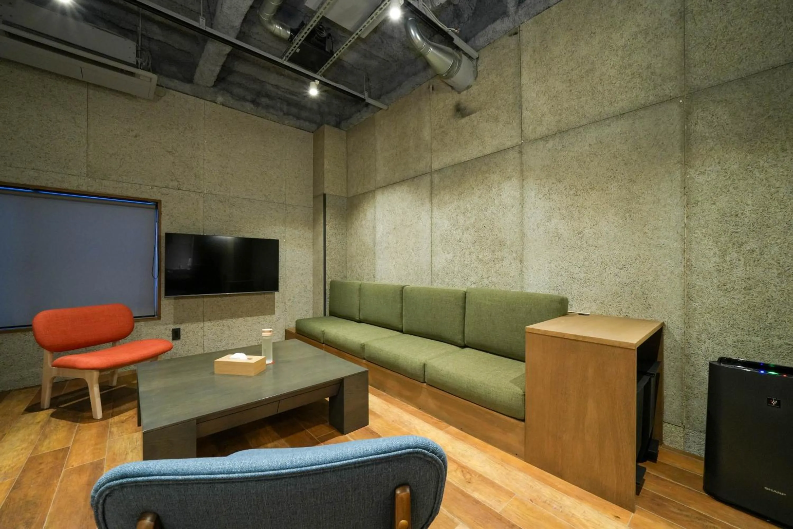 Living room in Green Room Hotel