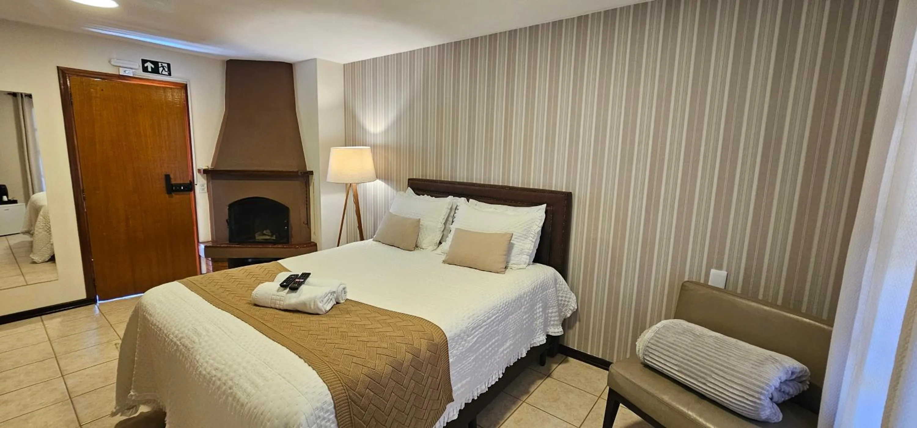 Bed in Pousada Flor de Lua Monte Verde