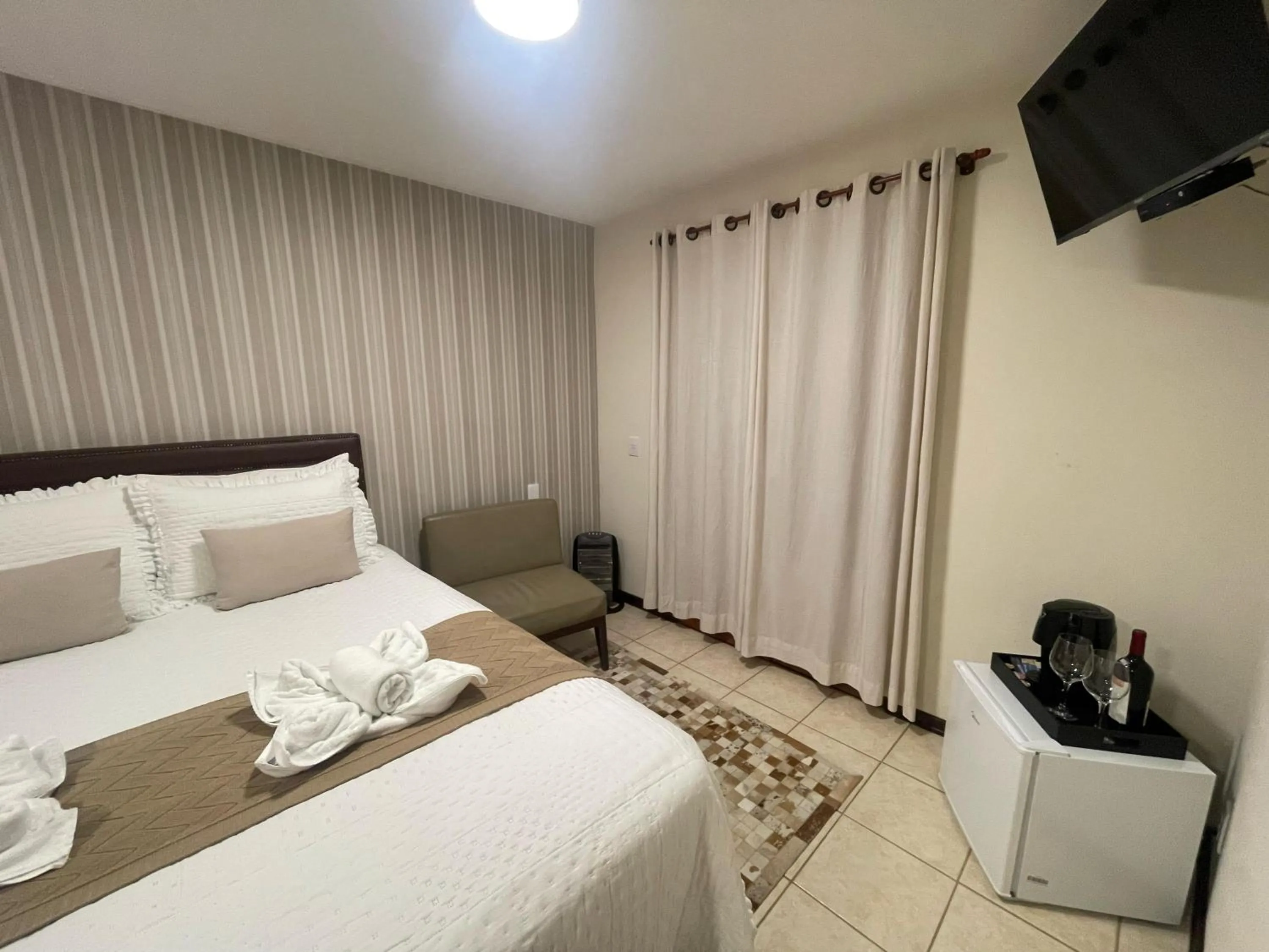 Bed in Pousada Flor de Lua Monte Verde