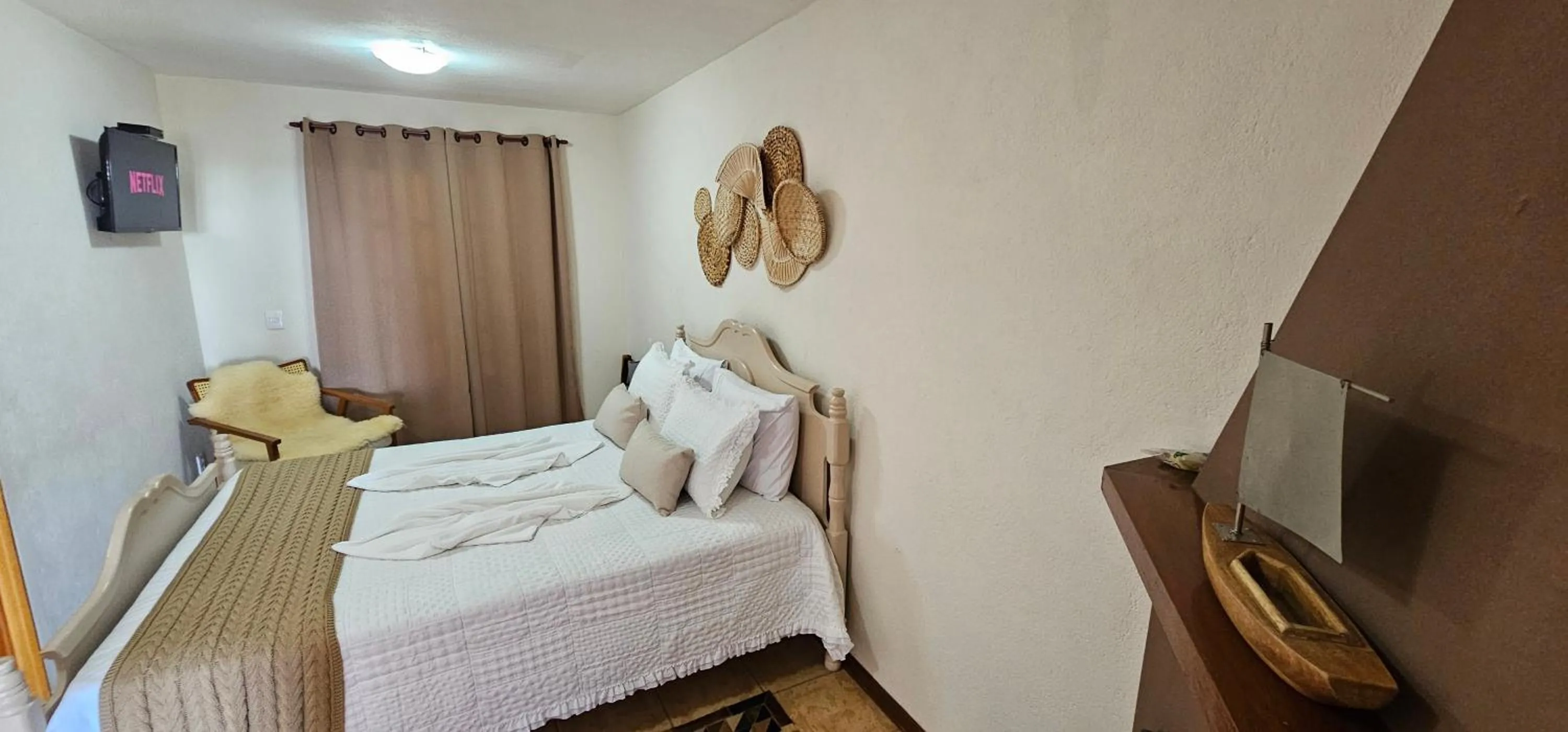 Bed in Pousada Flor de Lua Monte Verde