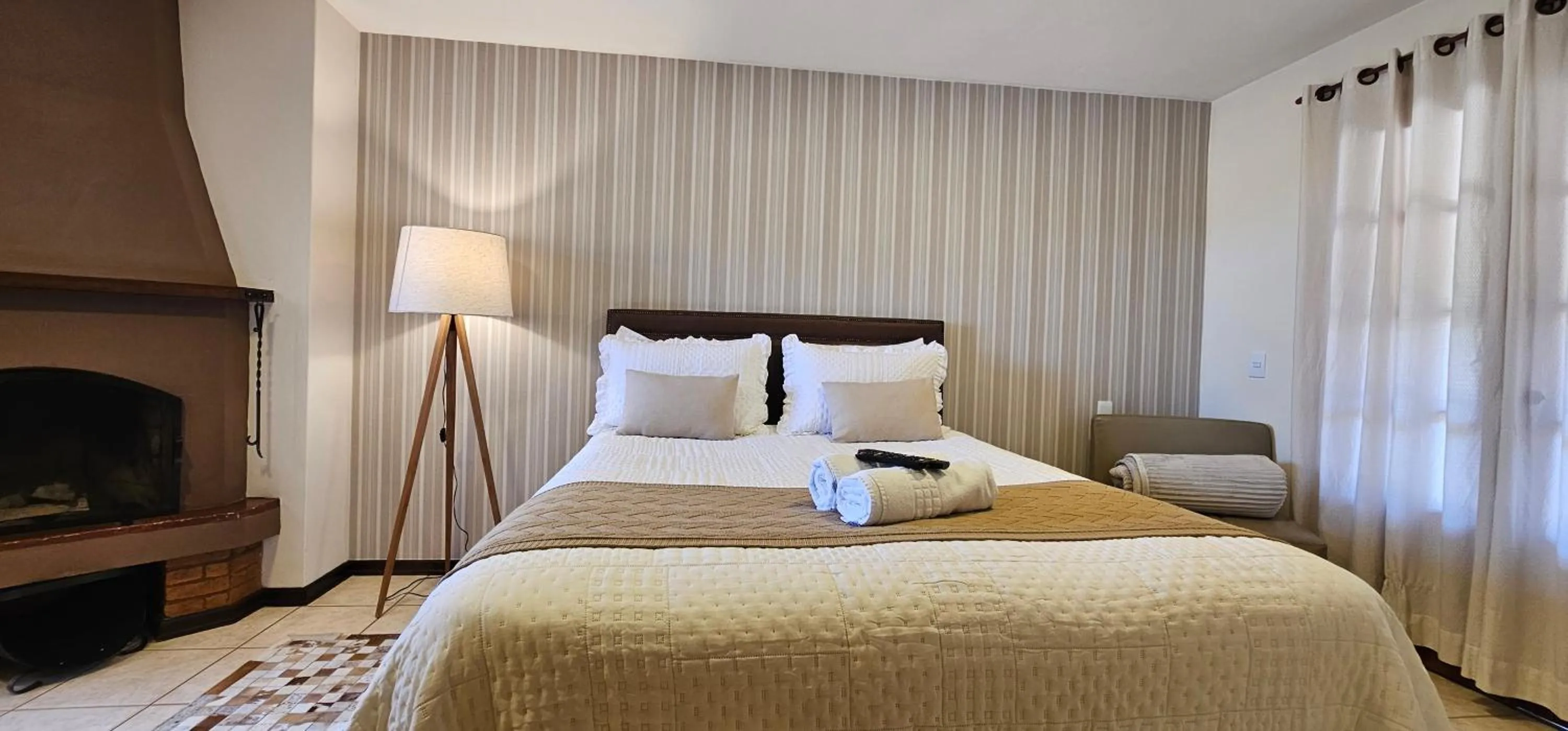 Bed in Pousada Flor de Lua Monte Verde