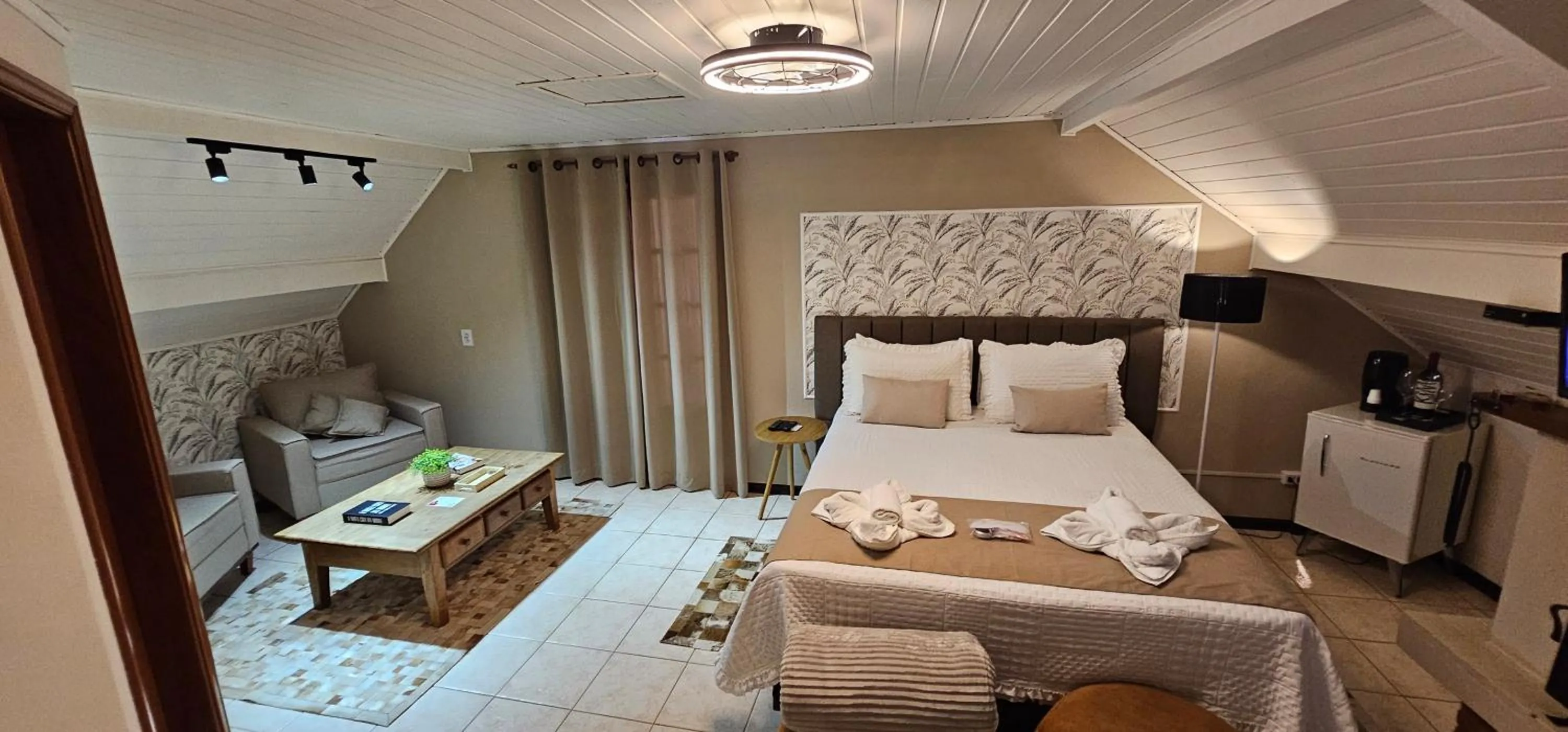 Bed in Pousada Flor de Lua Monte Verde