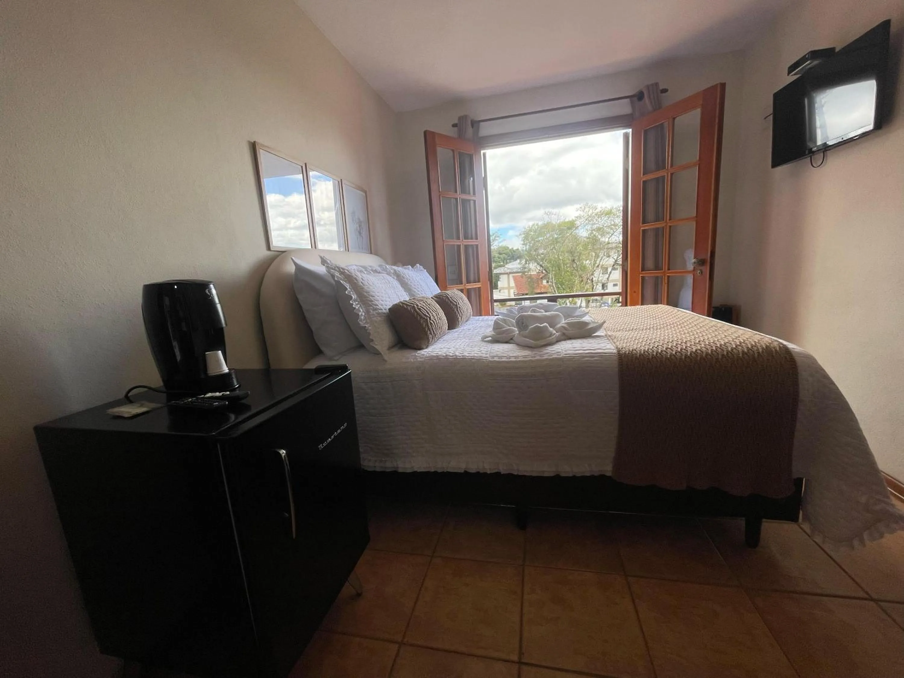 Bed in Pousada Flor de Lua Monte Verde