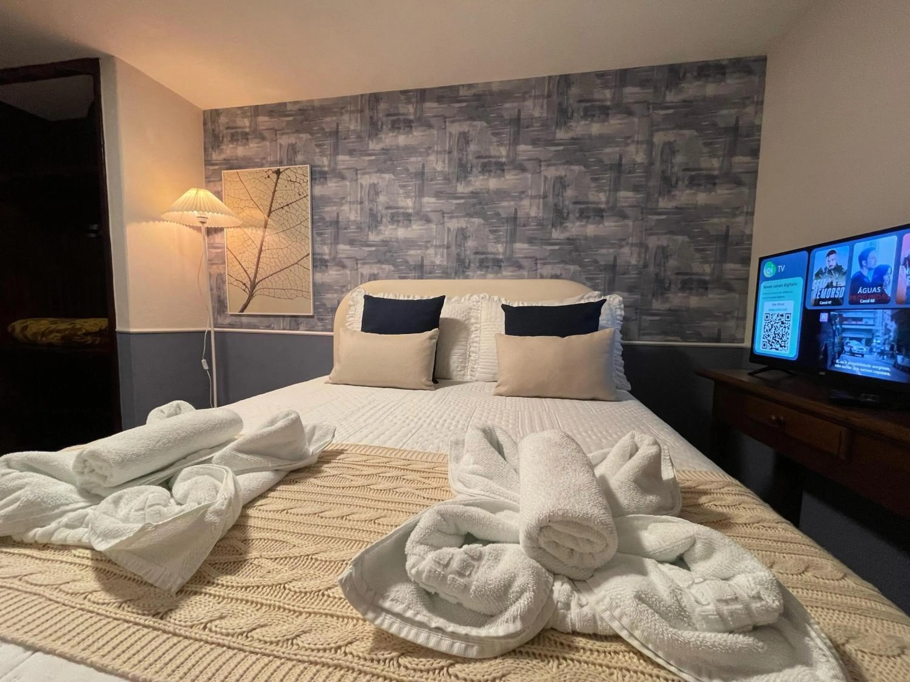 Bed in Pousada Flor de Lua Monte Verde