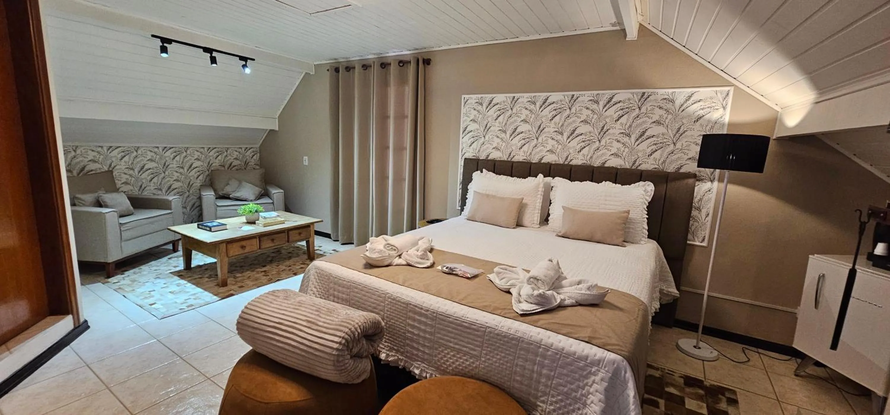 Bed in Pousada Flor de Lua Monte Verde