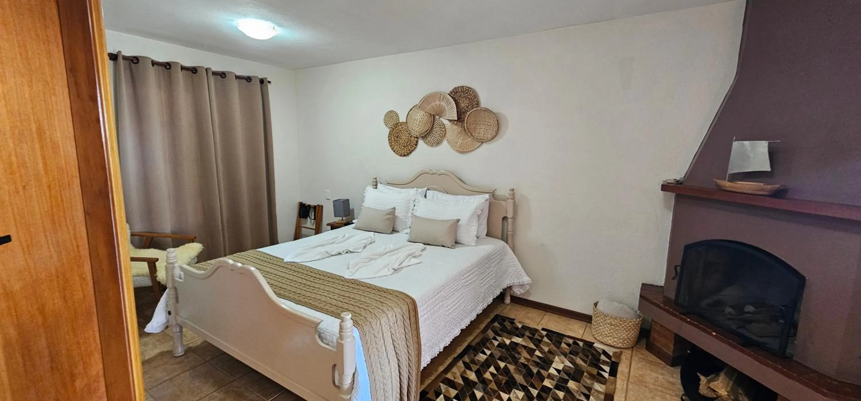 Bed in Pousada Flor de Lua Monte Verde