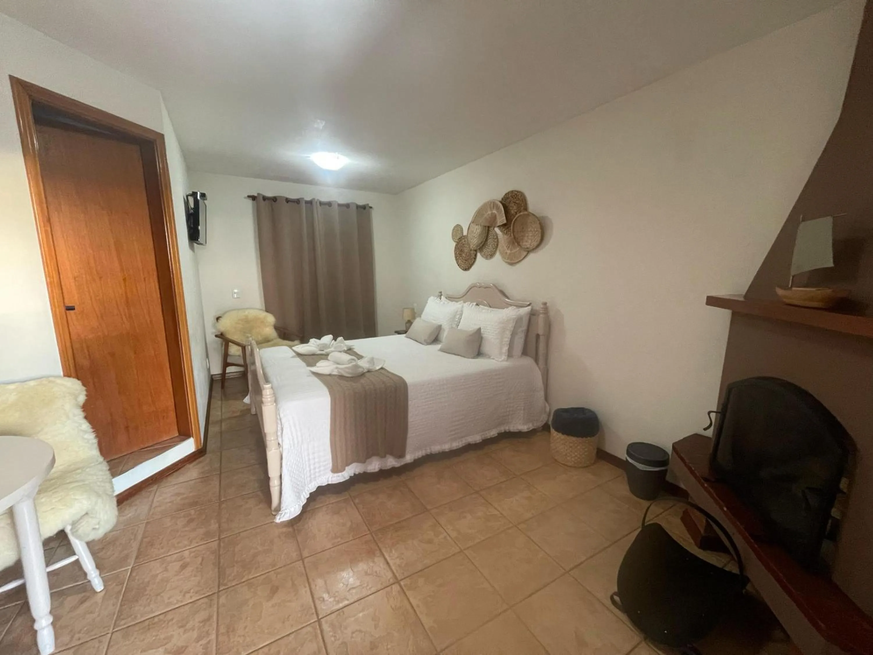 Bed in Pousada Flor de Lua Monte Verde