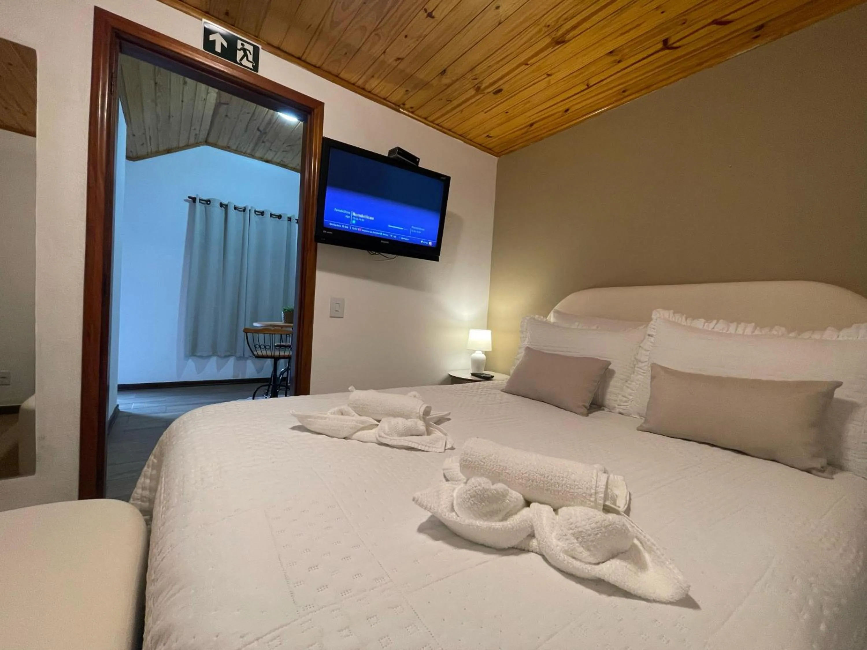 Bed in Pousada Flor de Lua Monte Verde