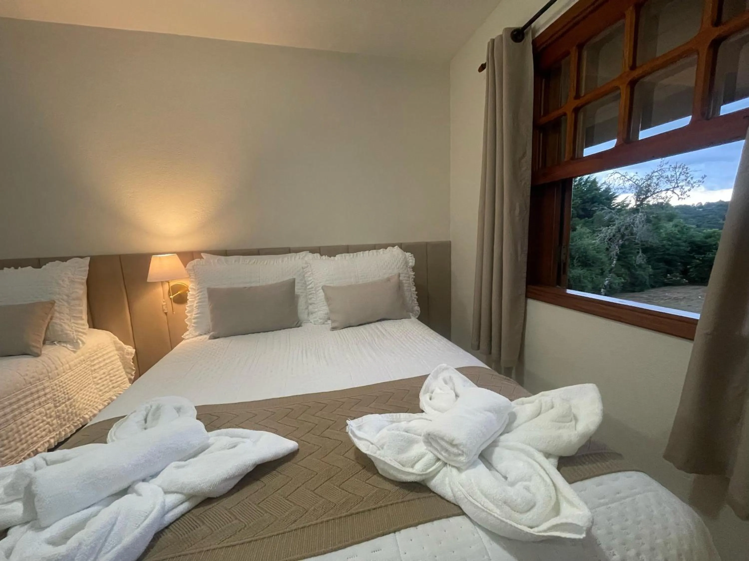 Bed in Pousada Flor de Lua Monte Verde