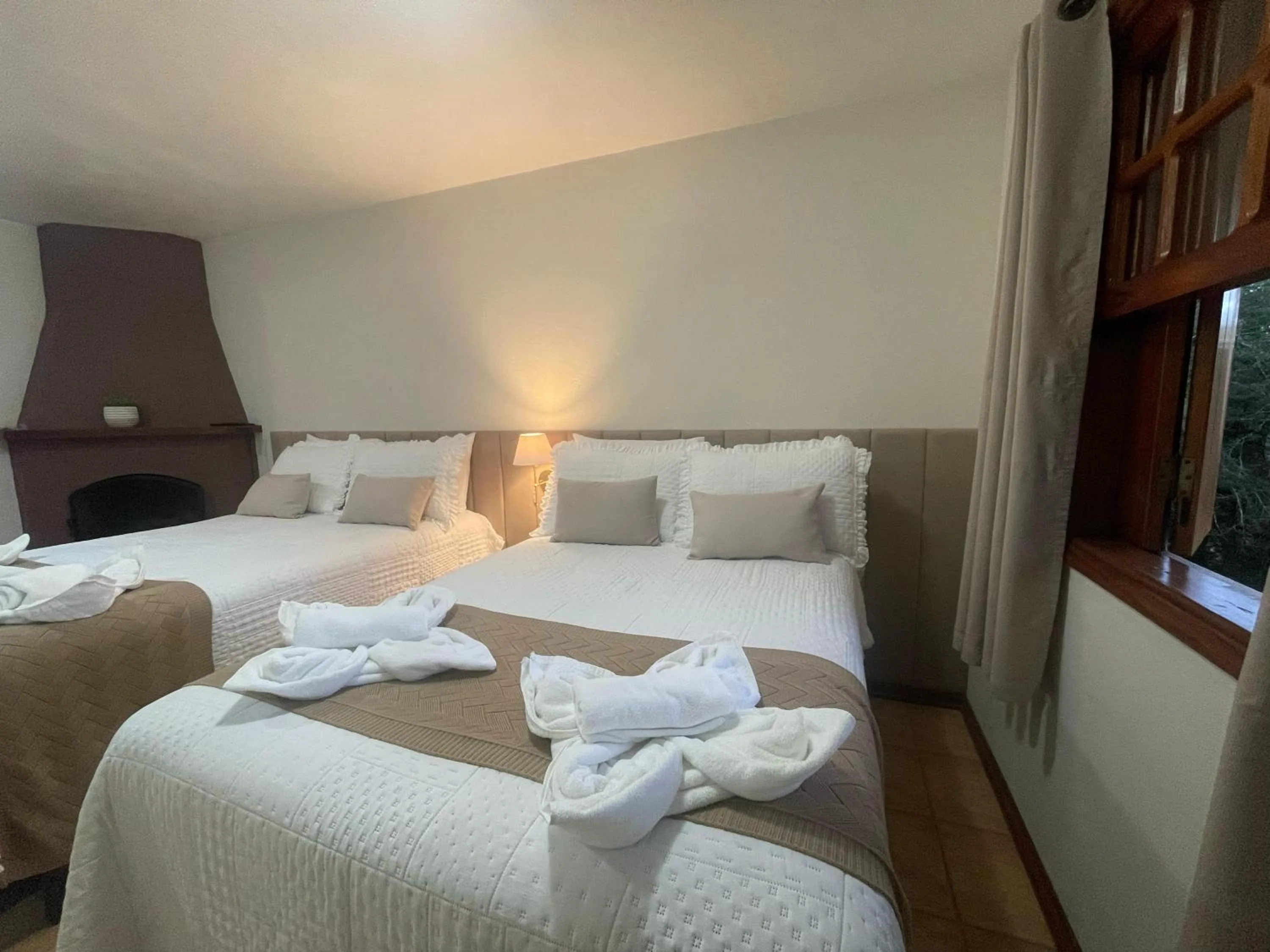 Bed in Pousada Flor de Lua Monte Verde