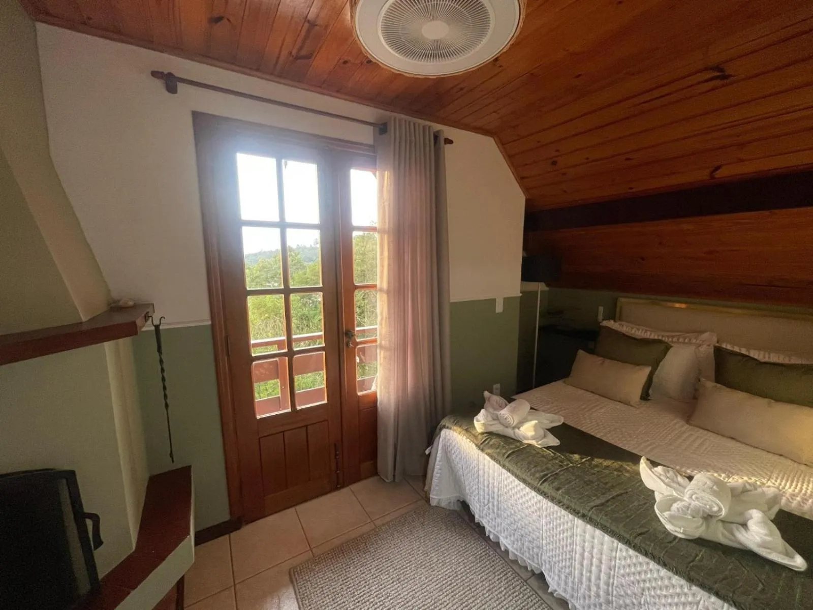 Bed in Pousada Flor de Lua Monte Verde