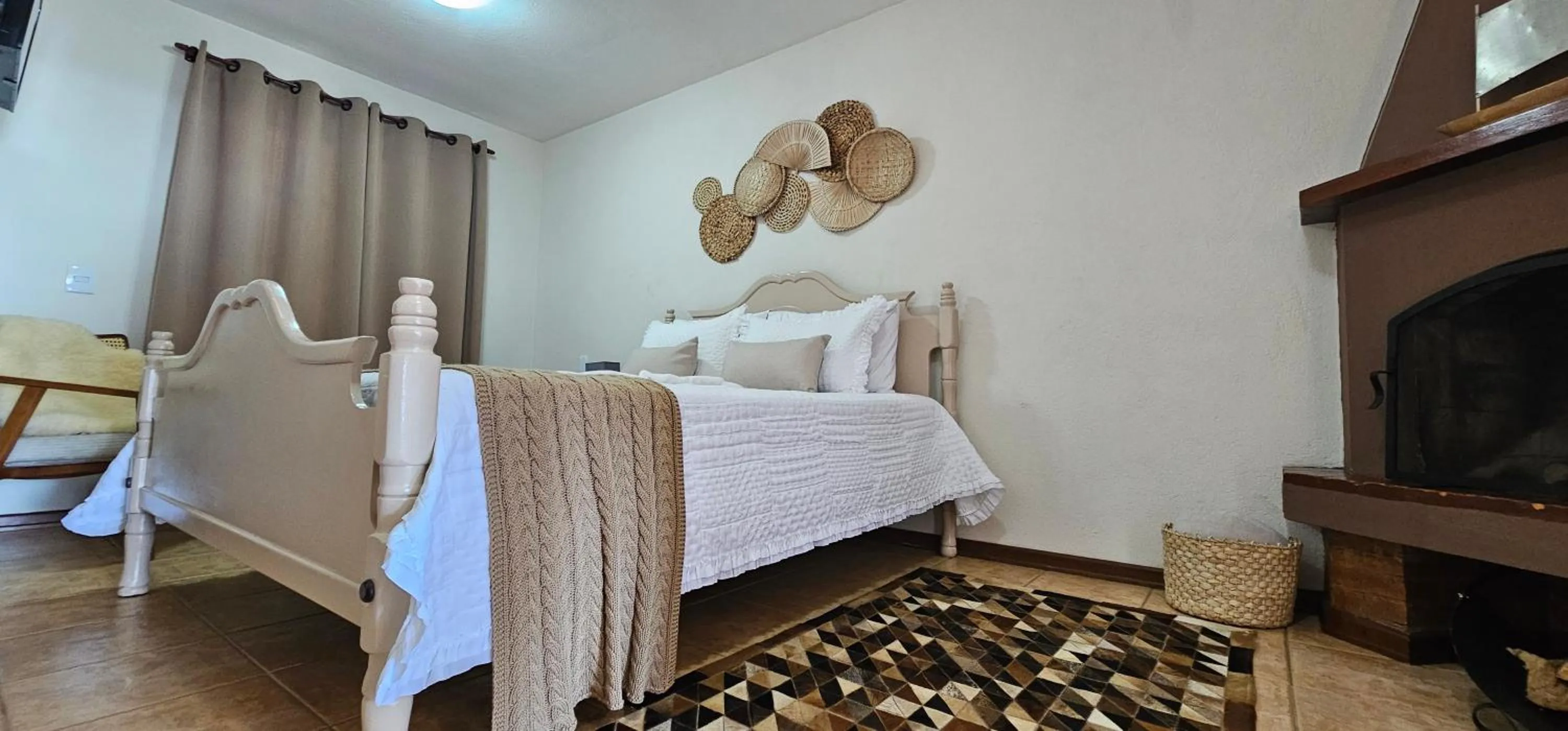 Bed in Pousada Flor de Lua Monte Verde