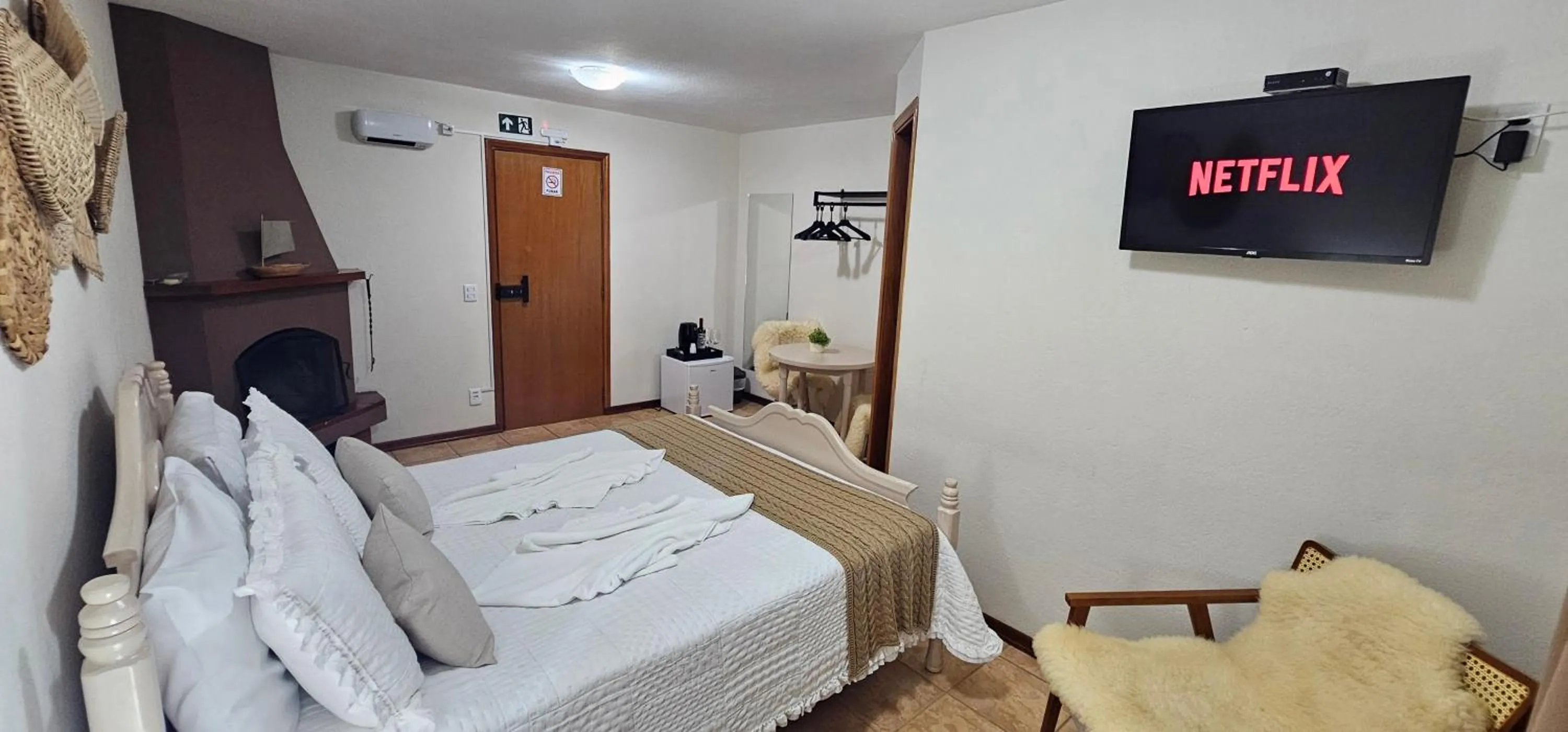 Bed in Pousada Flor de Lua Monte Verde