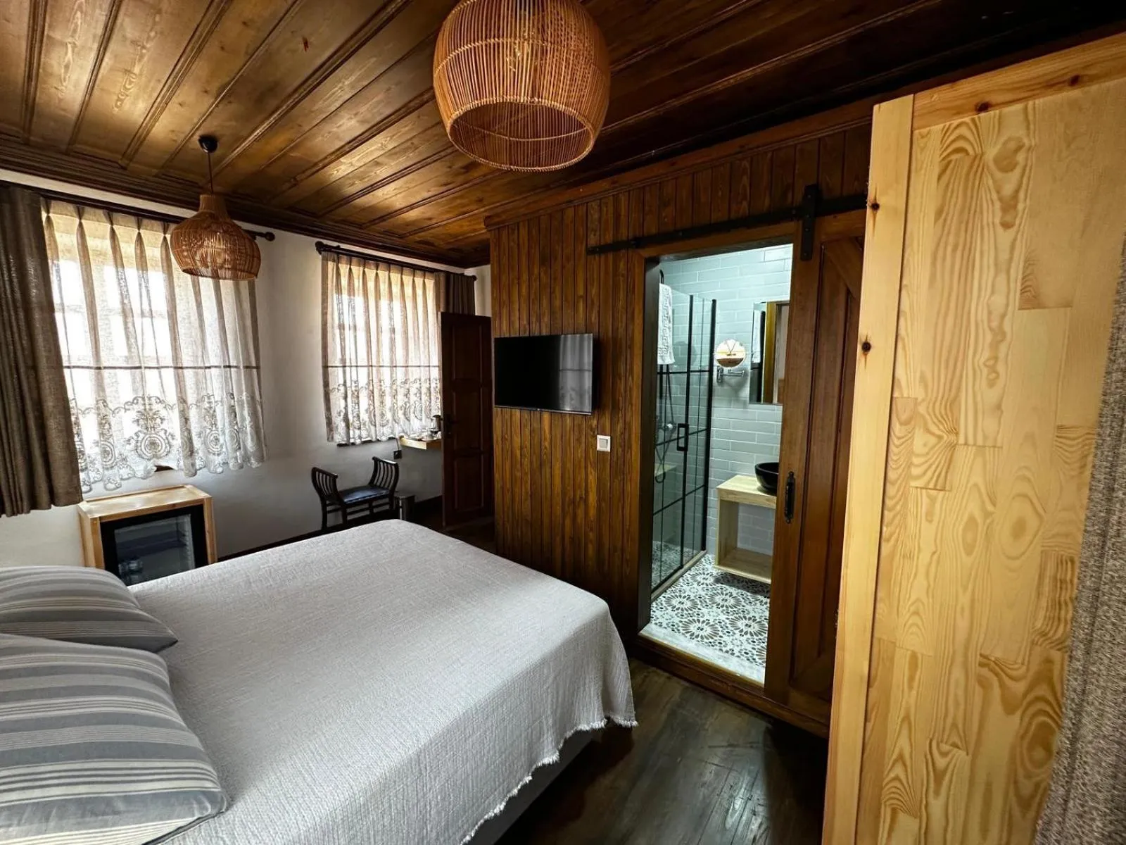 Bed in Güllük Uno Elegance Otel