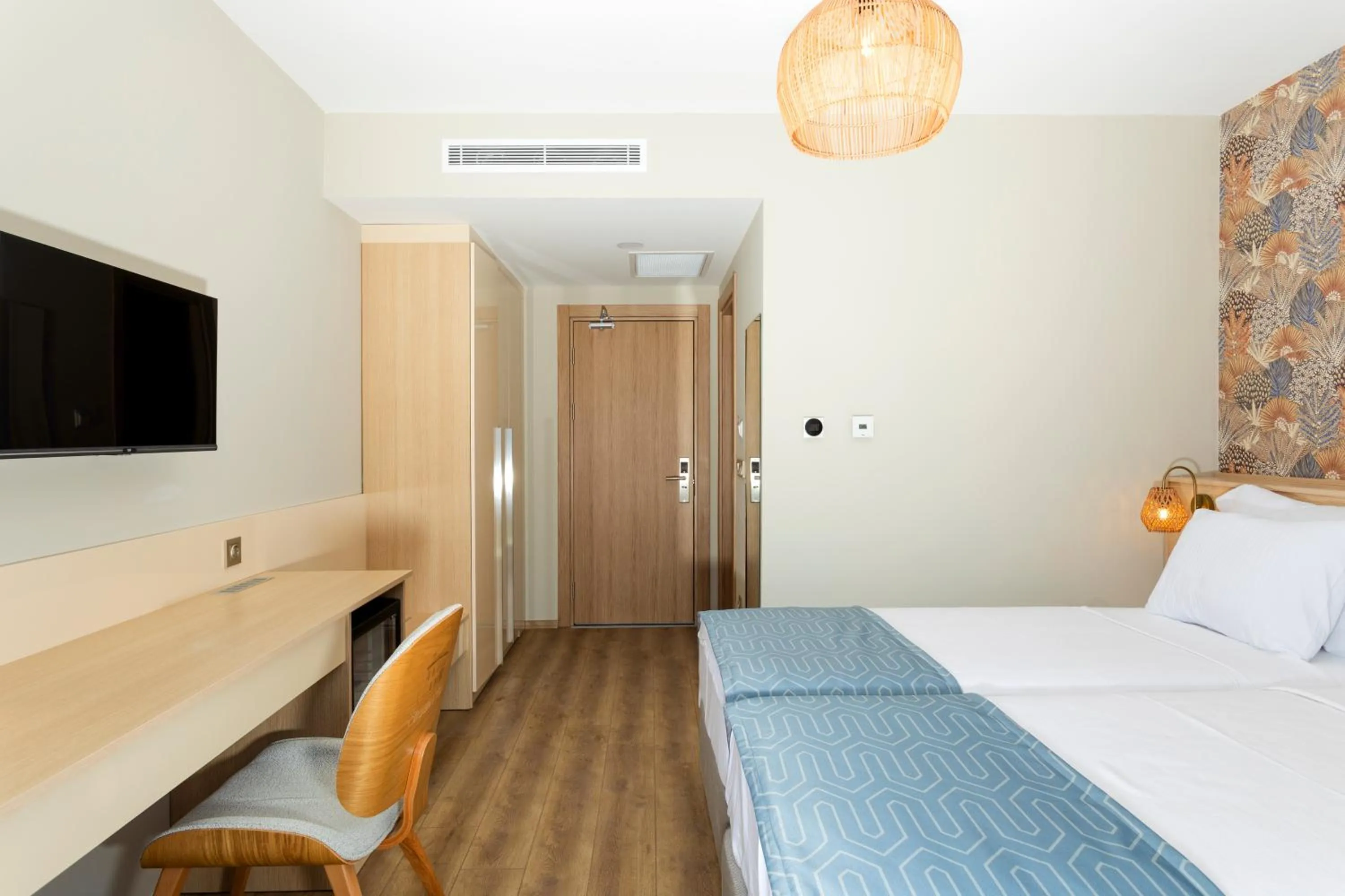 Bed in Güllük Uno Elegance Otel